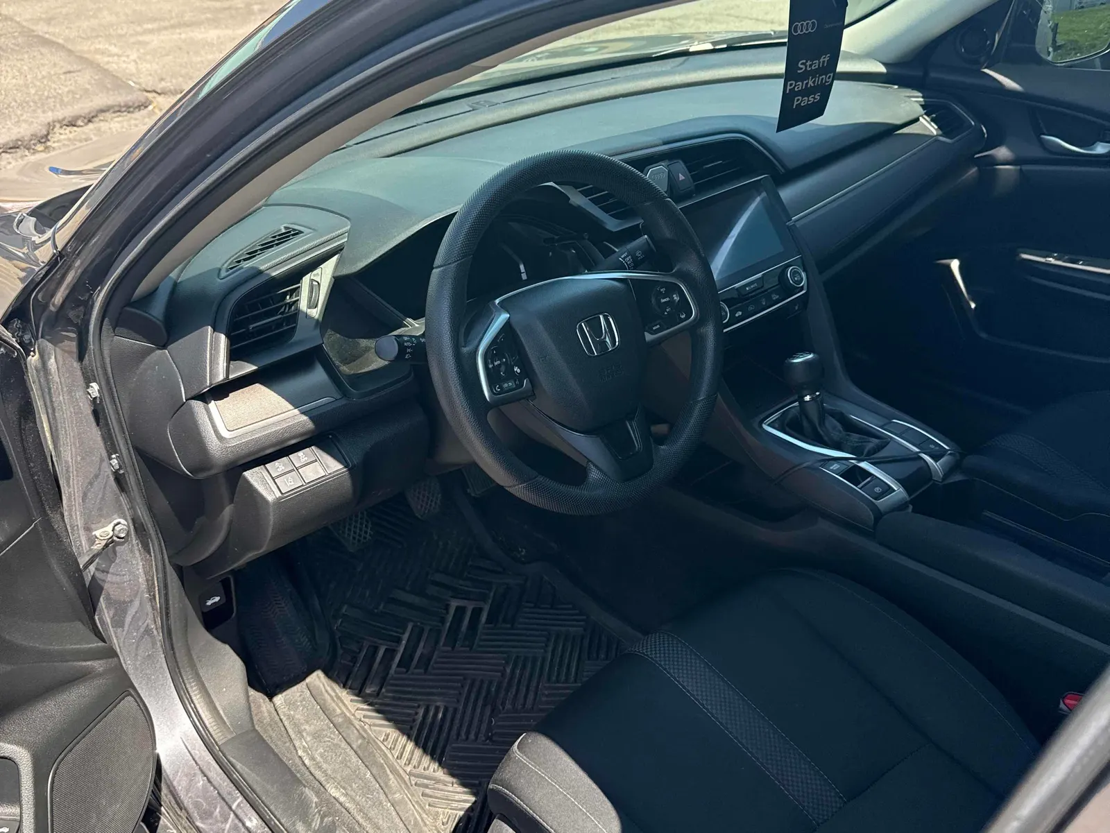 Interior driver side