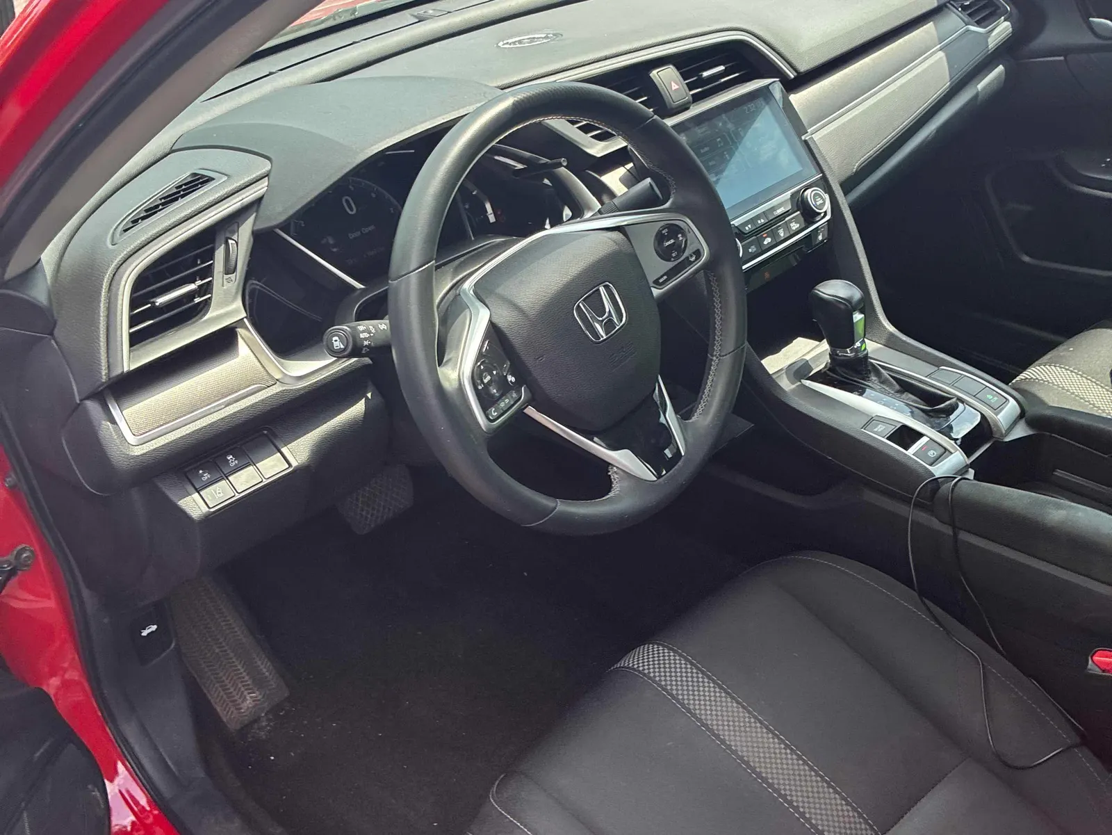 Interior driver side