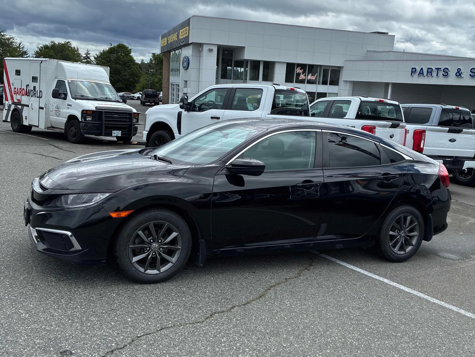 Driver side