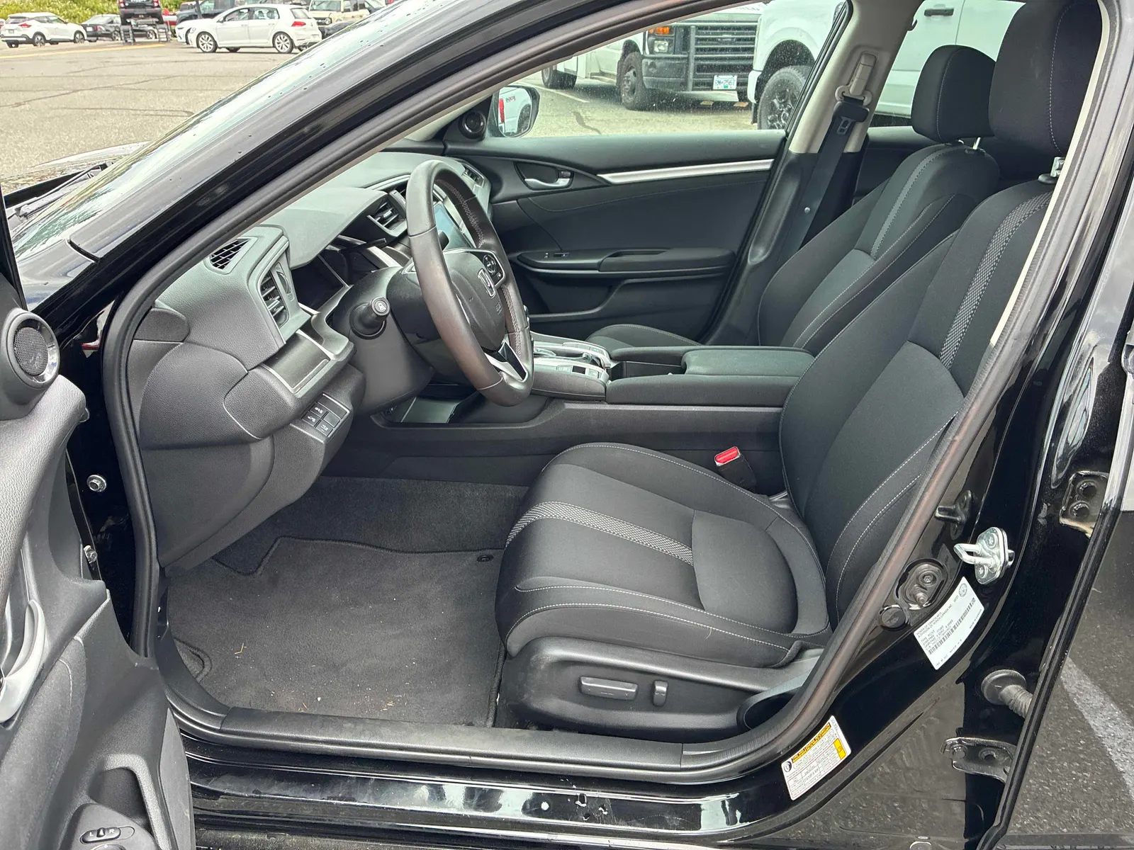 Interior driver side