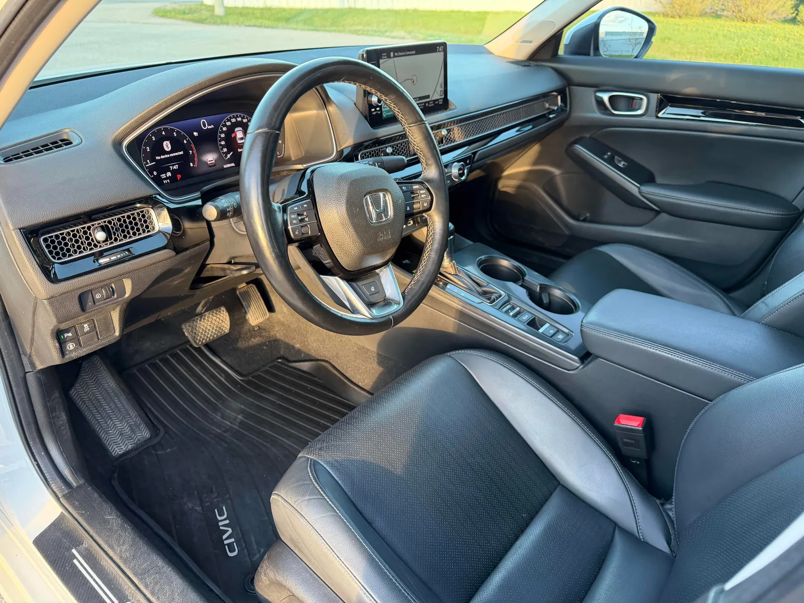 Interior driver side