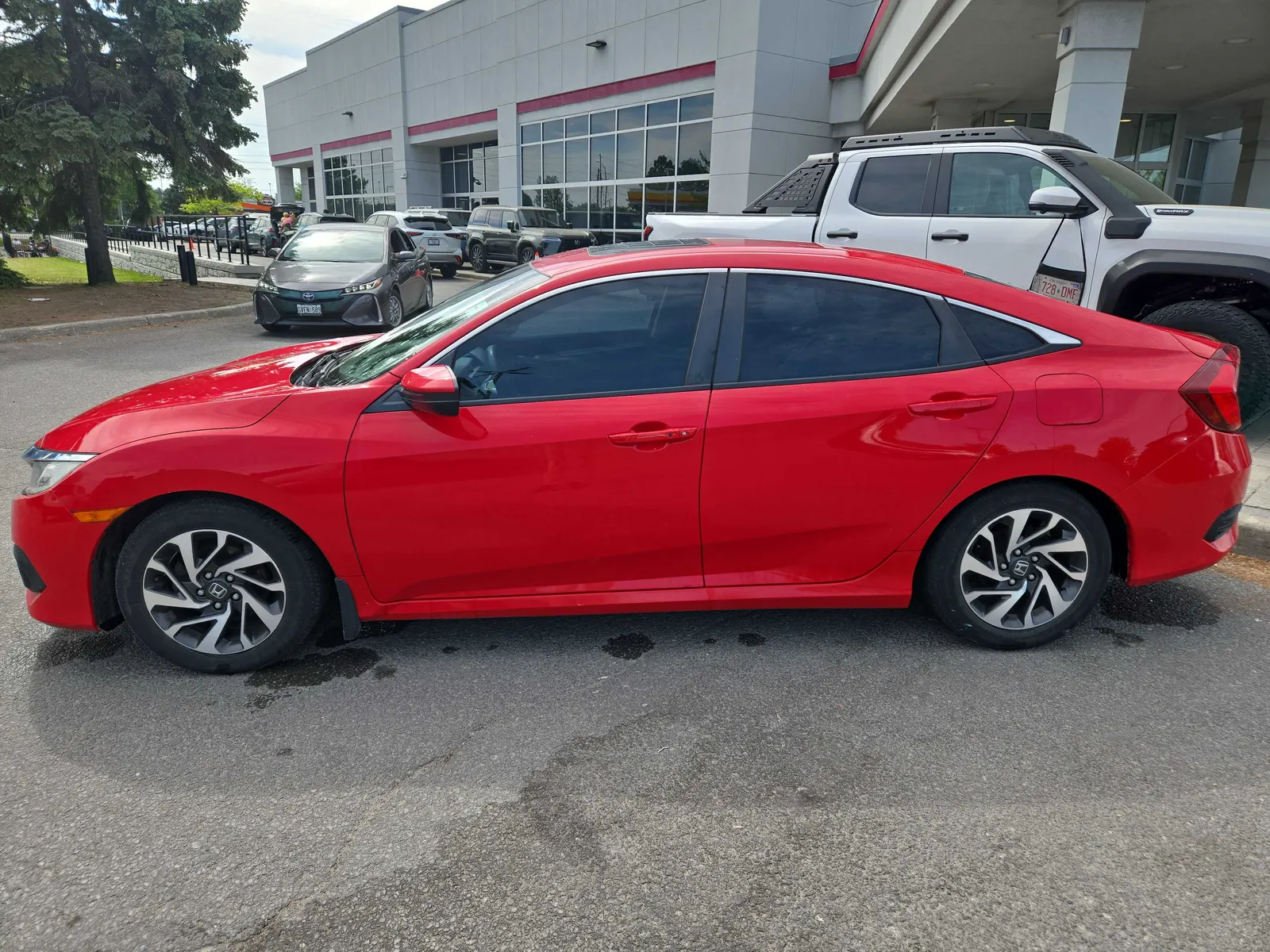 Driver side