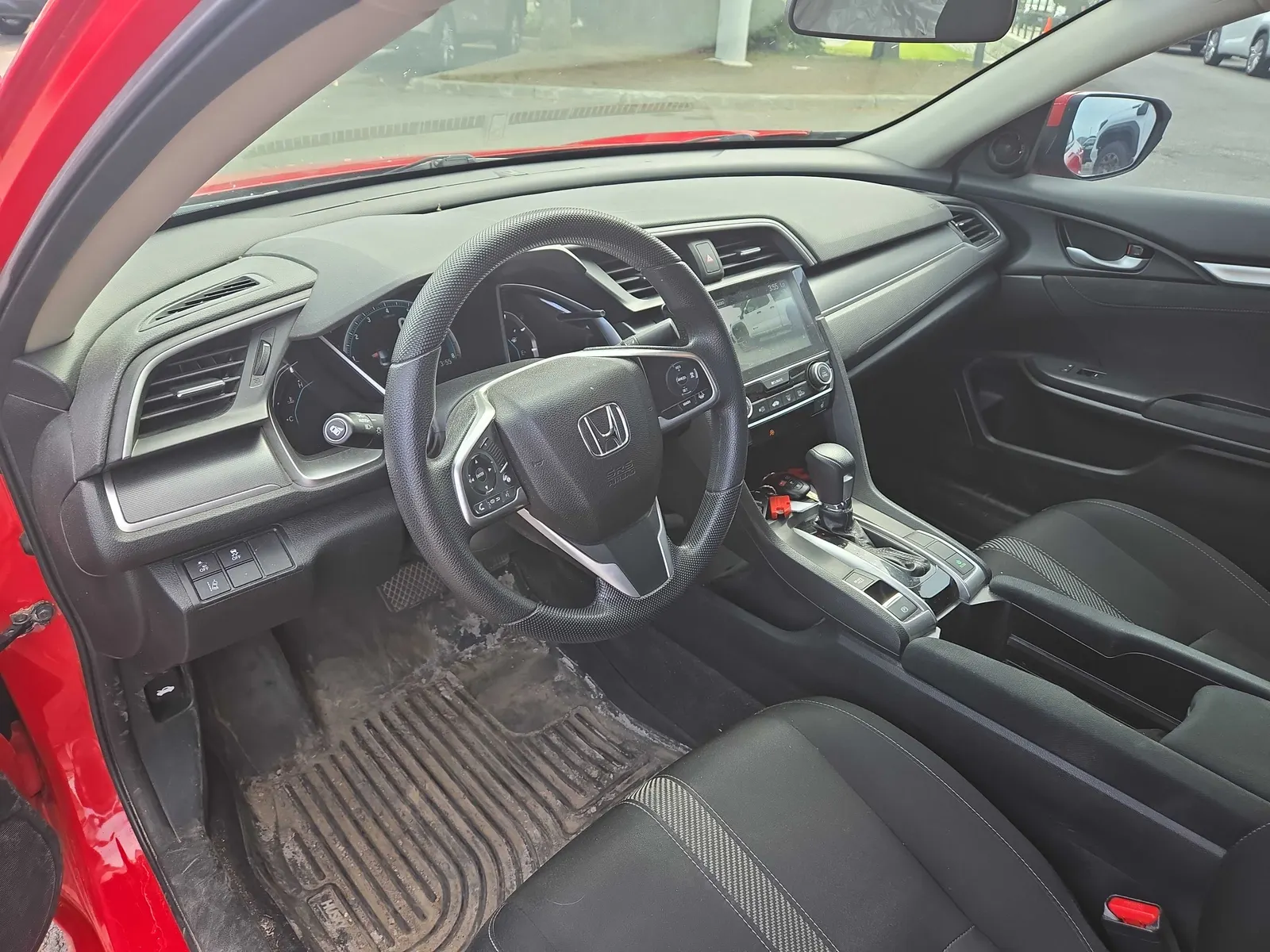 Interior driver side