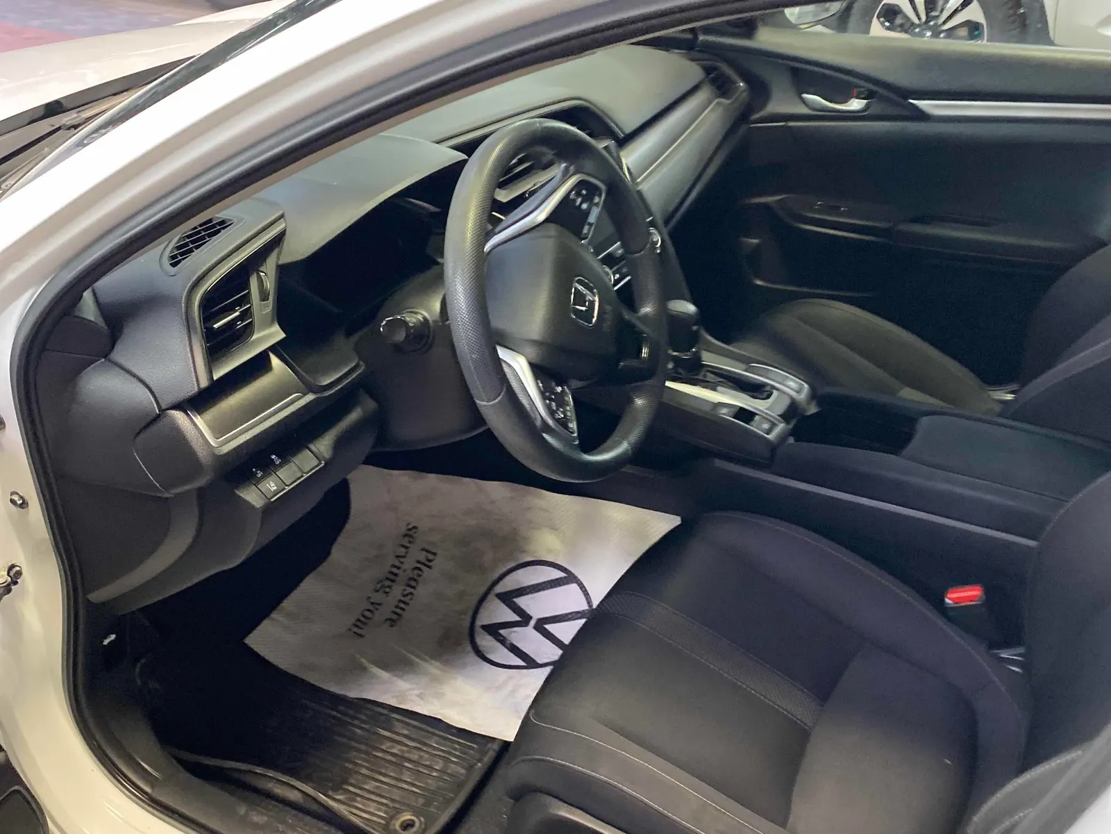 Interior driver side