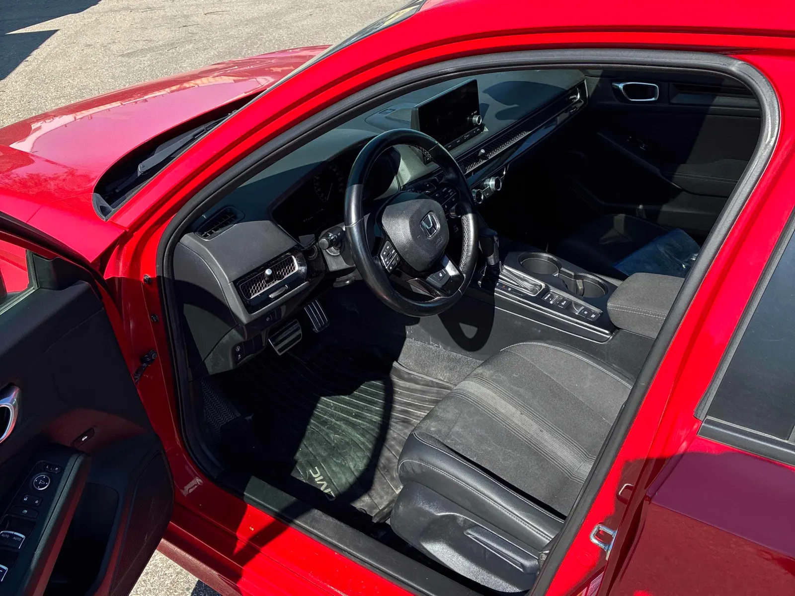 Interior driver side