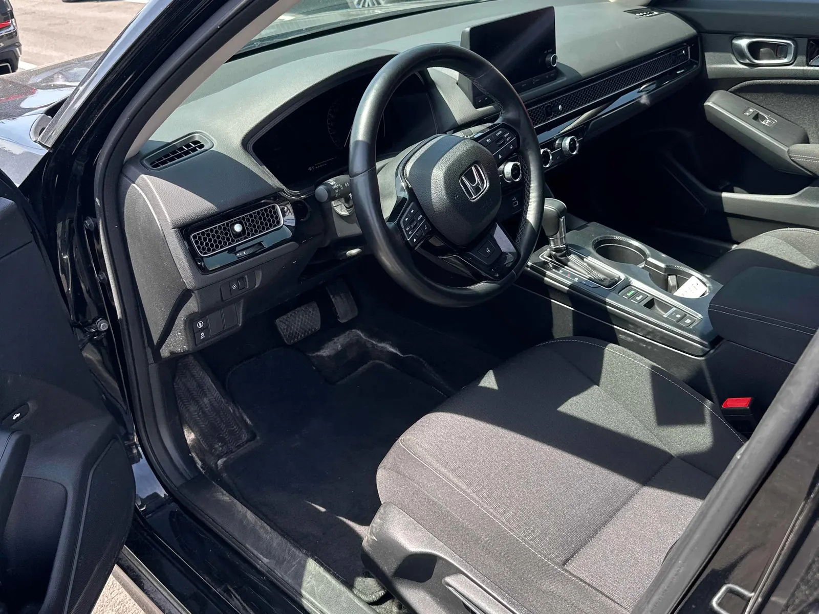 Interior driver side