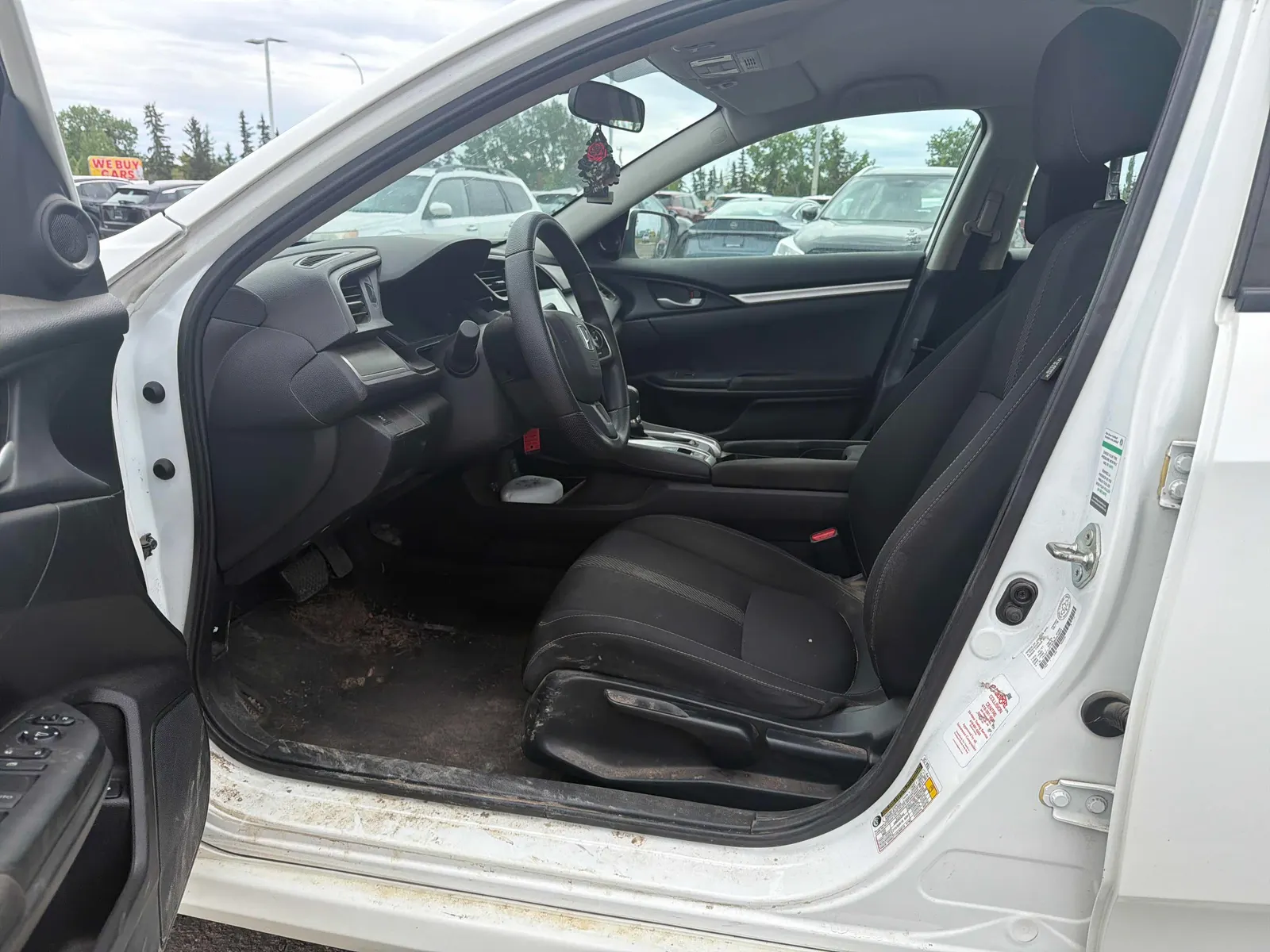 Interior driver side