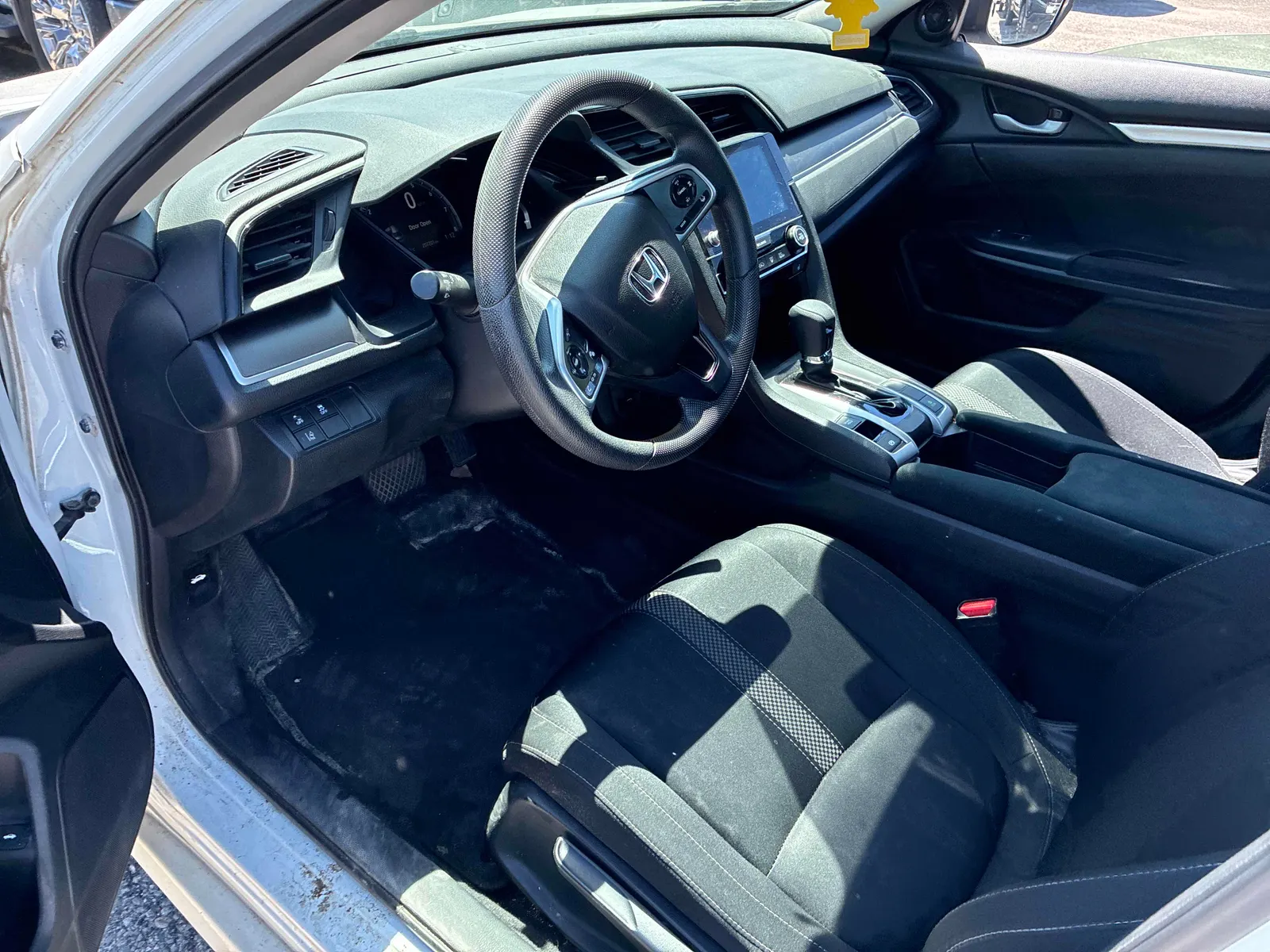 Interior driver side