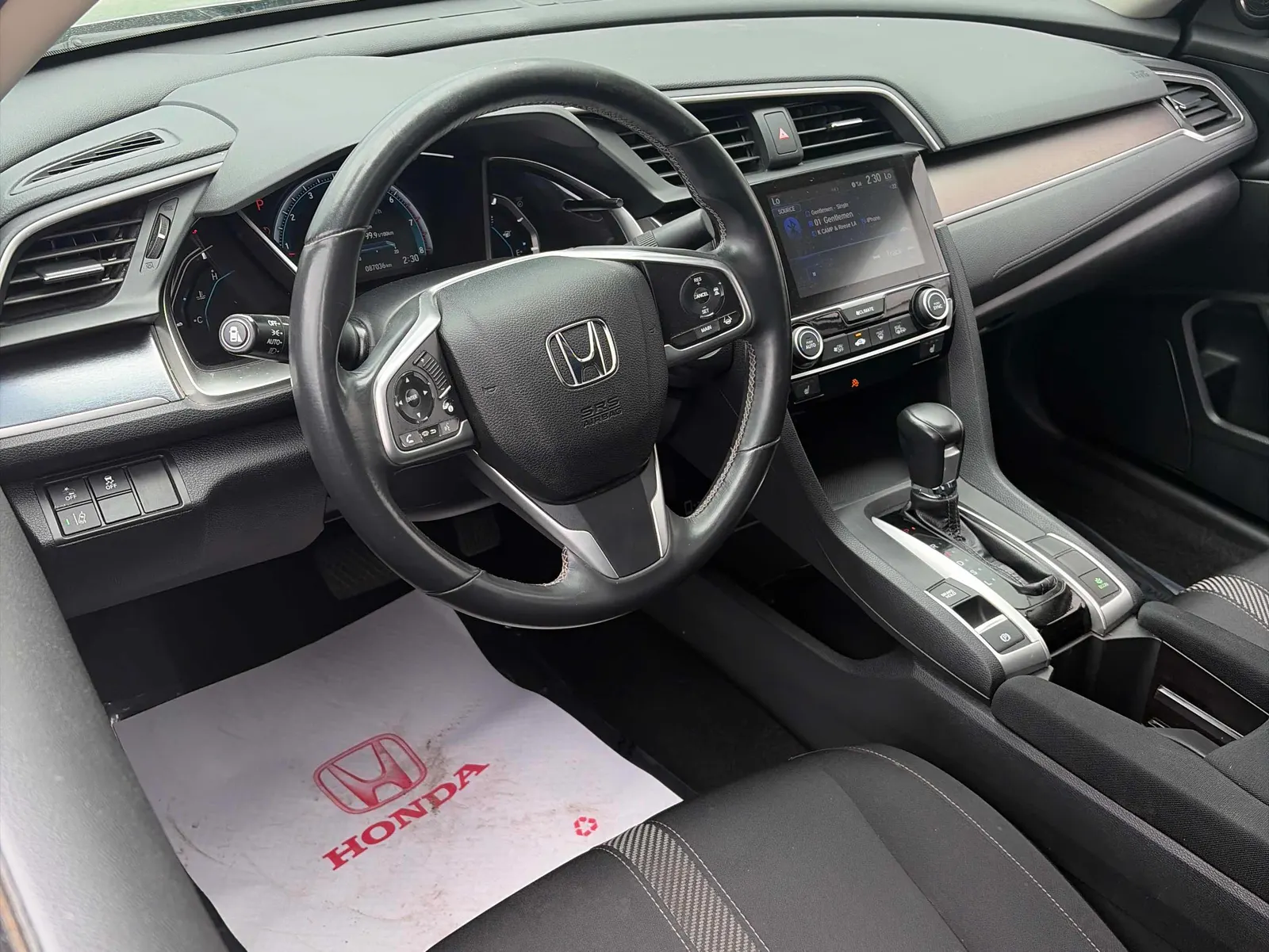 Interior driver side