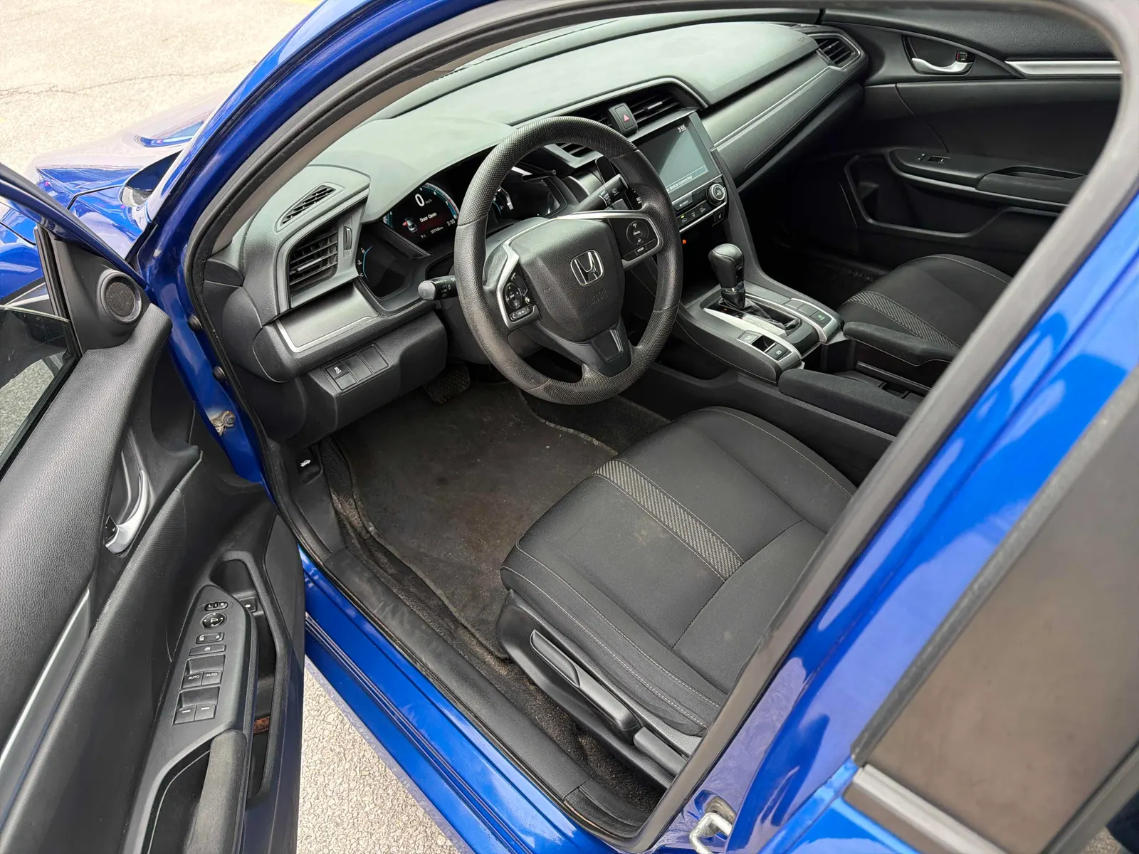 Interior driver side