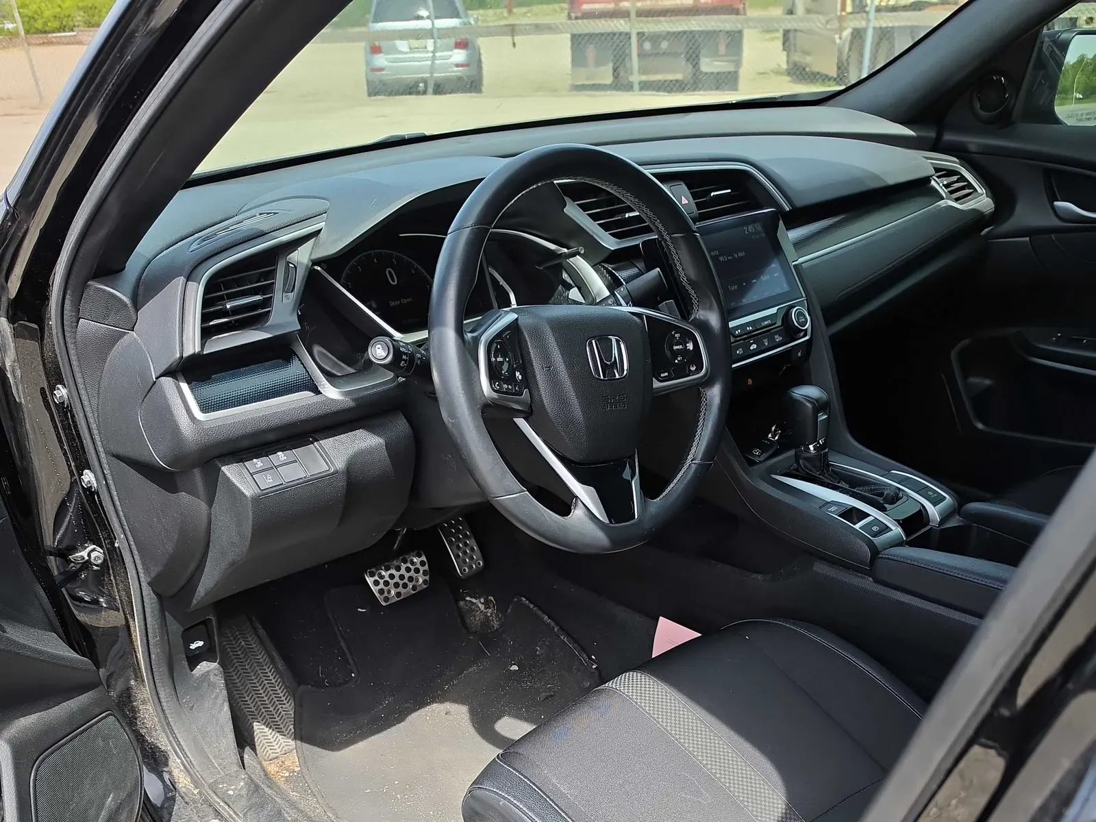 Interior driver side