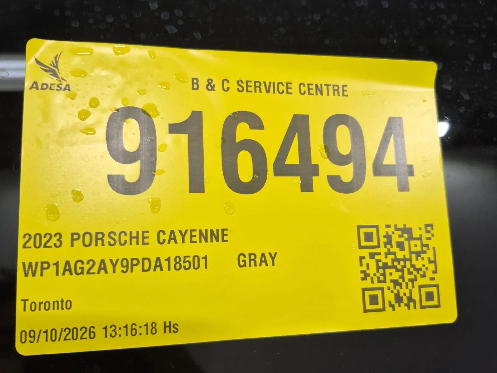 Inventory Label Photo