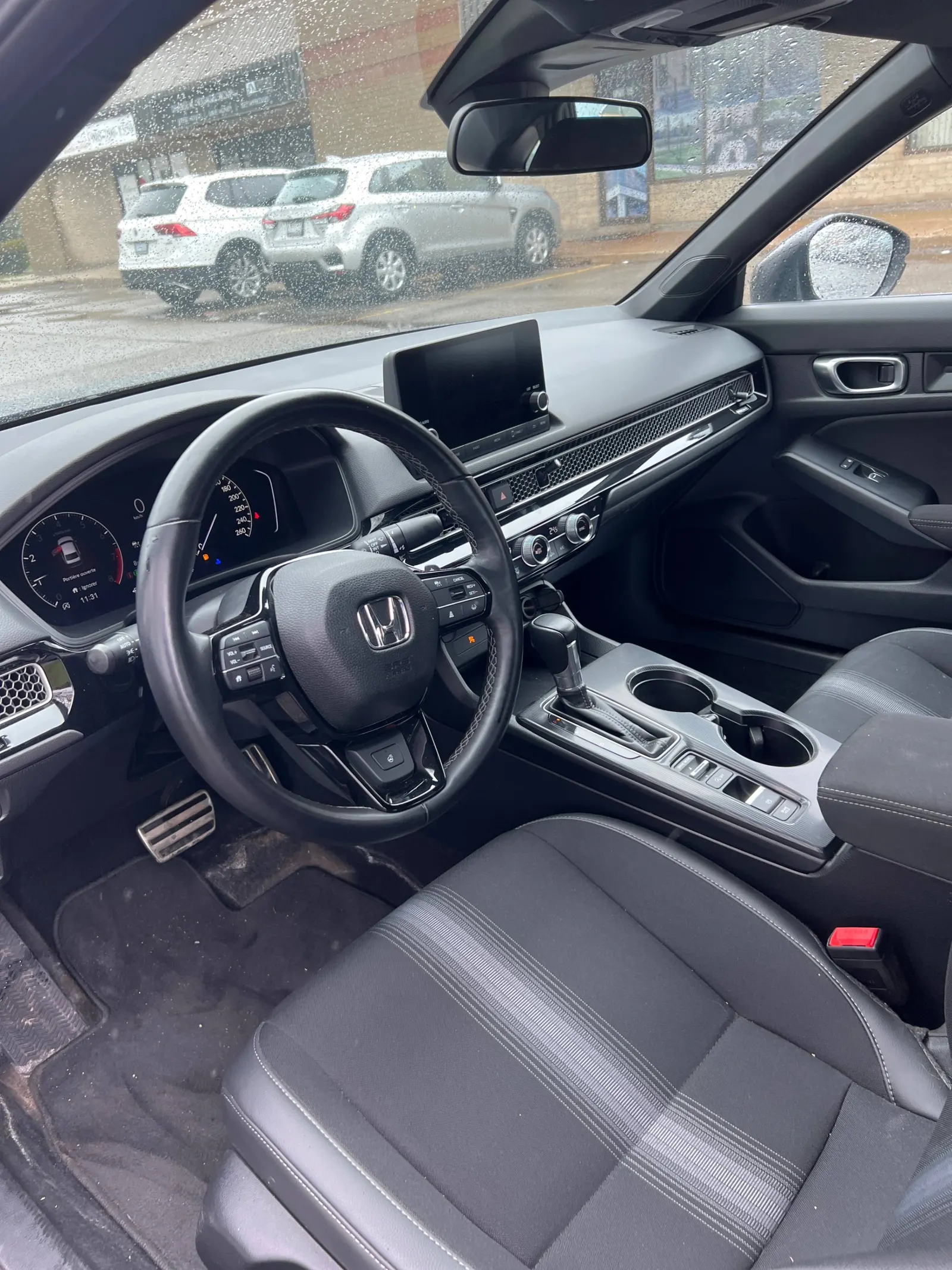 Interior driver side