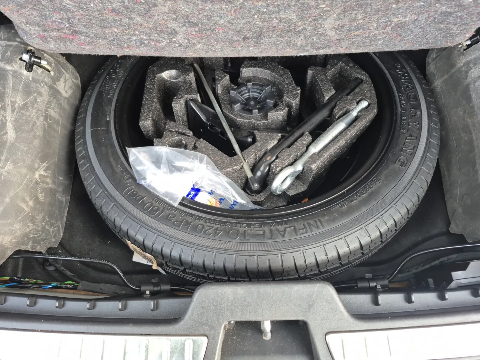 Spare Tire & Wheel Photo