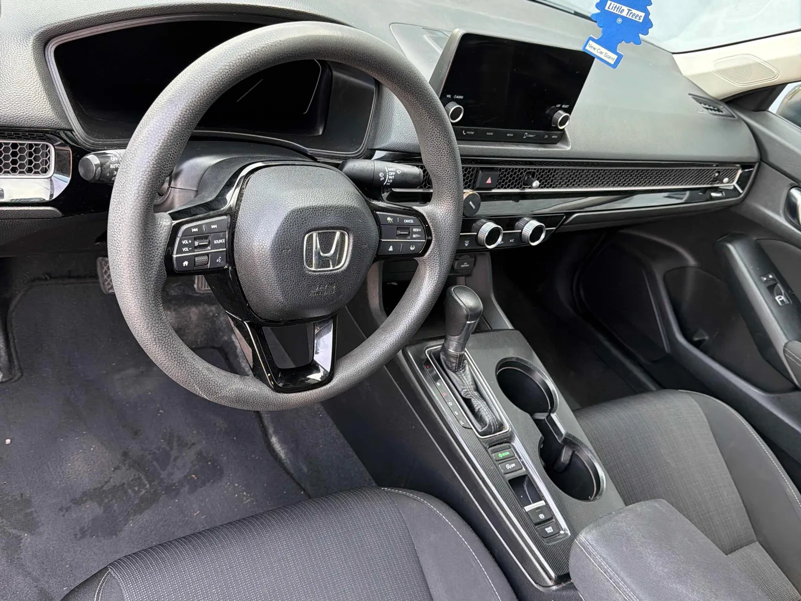 Interior driver side