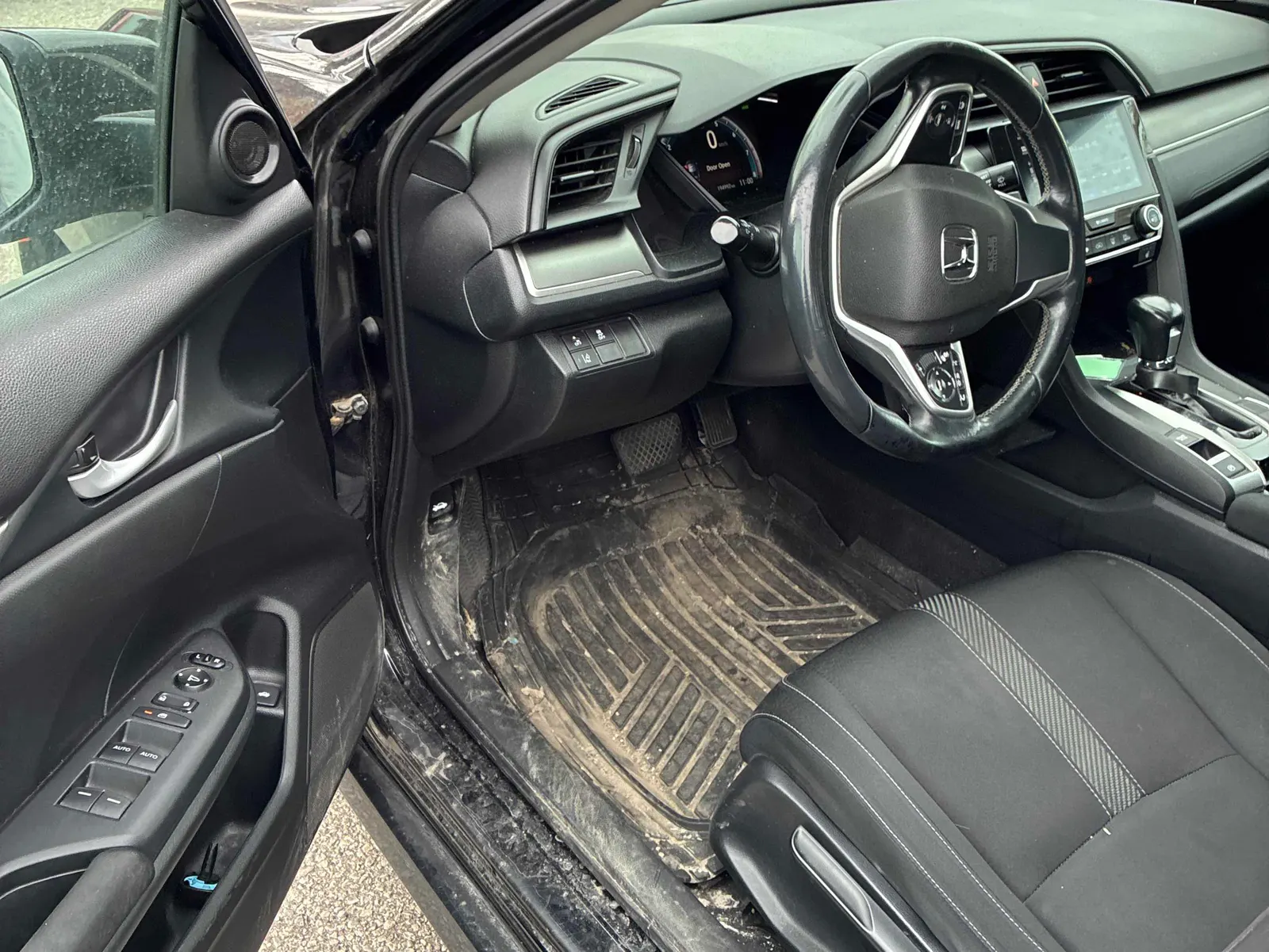 Interior driver side