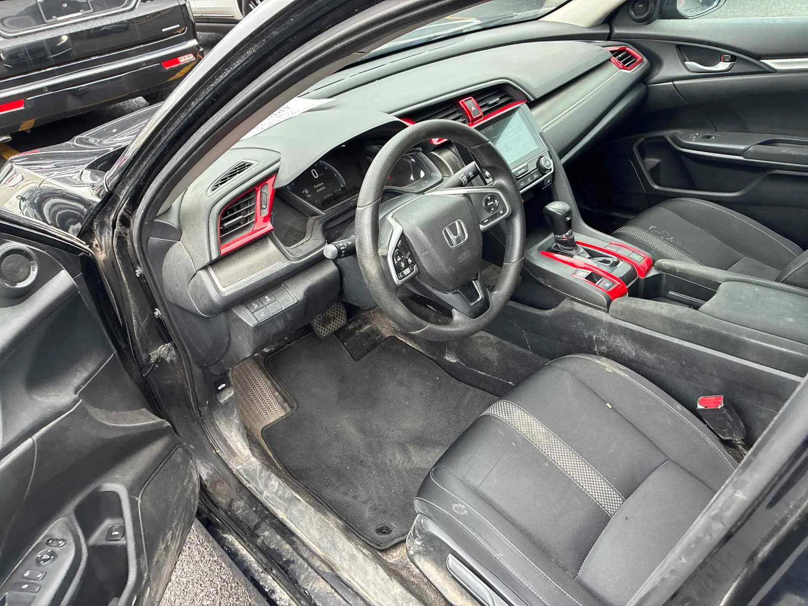 Interior driver side