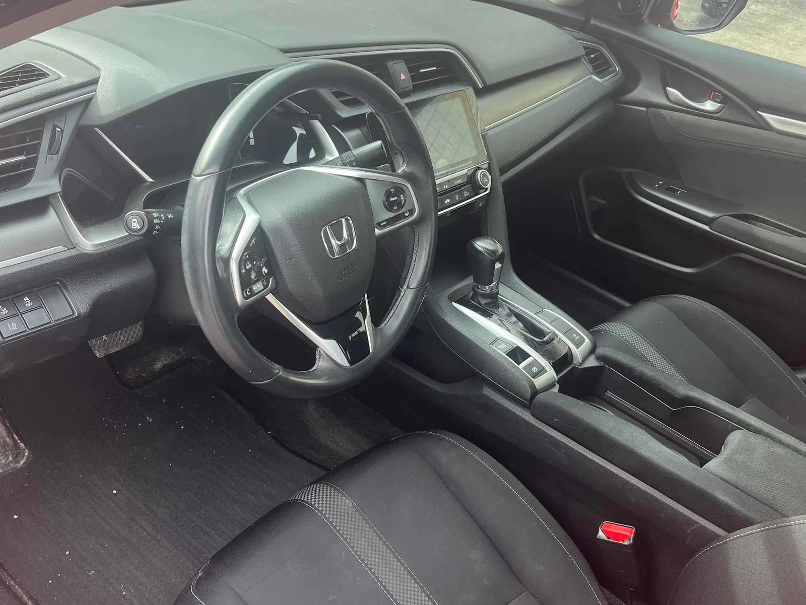 Interior driver side