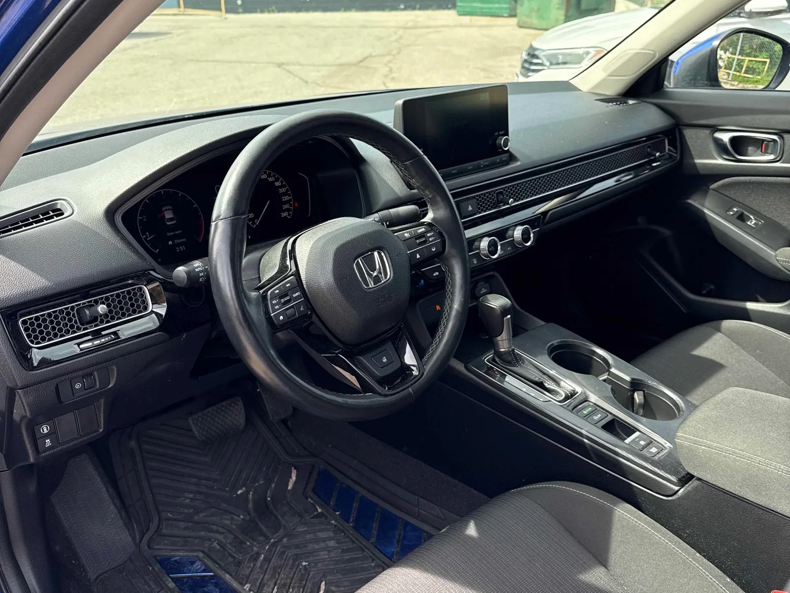 Interior driver side