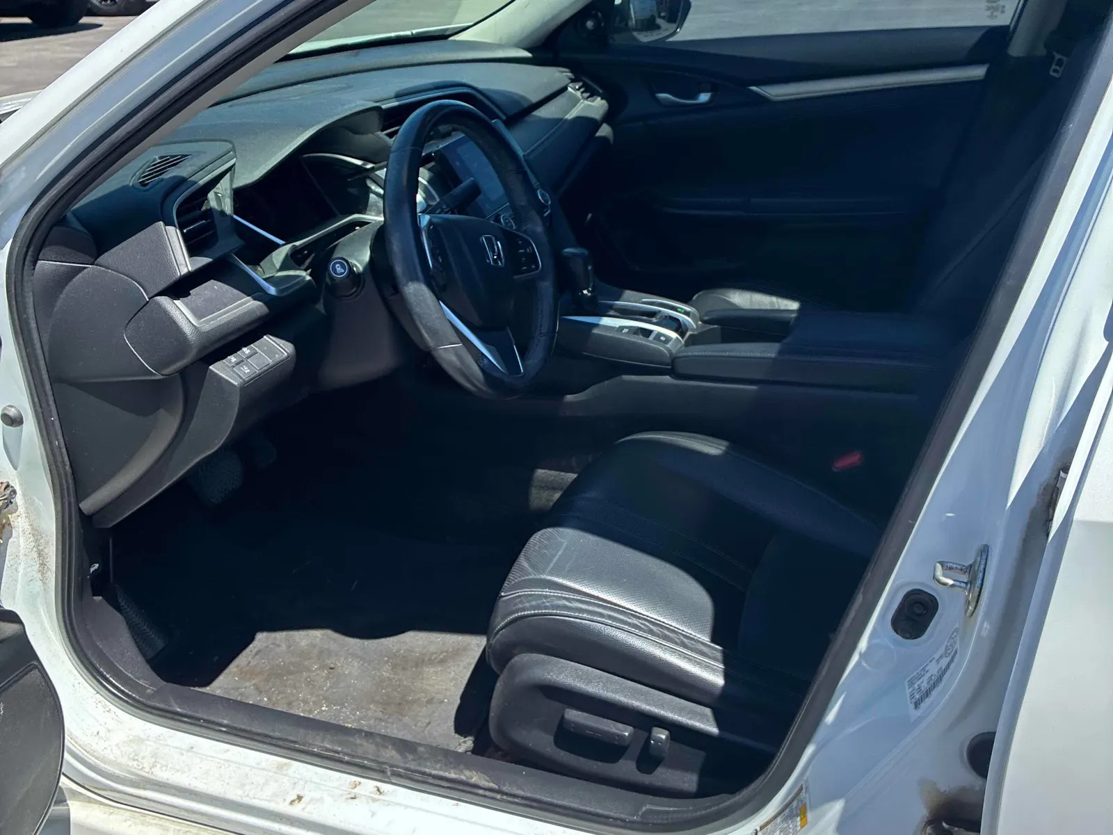 Interior driver side
