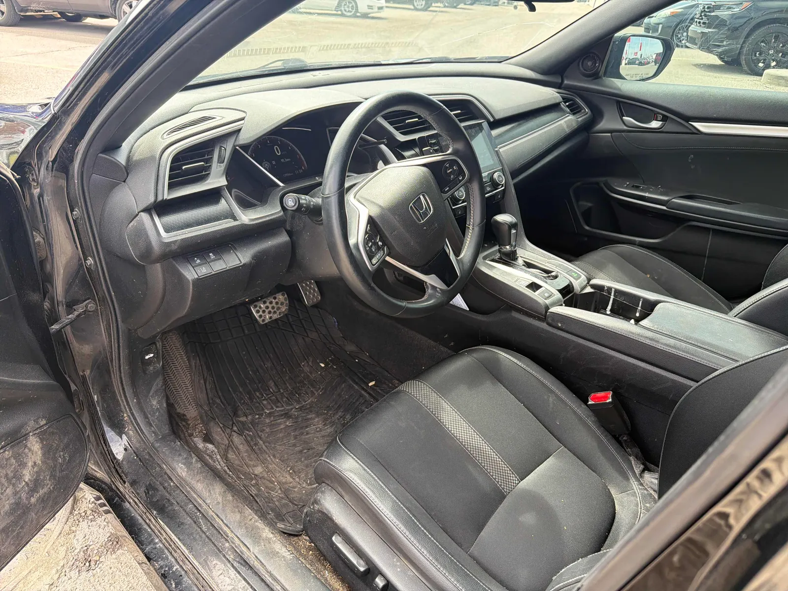 Interior driver side