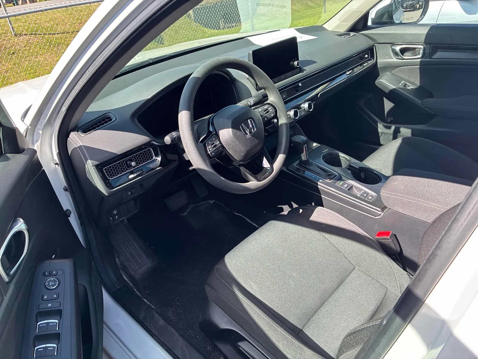 Interior driver side