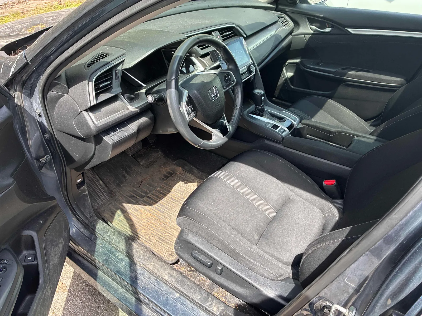 Interior driver side