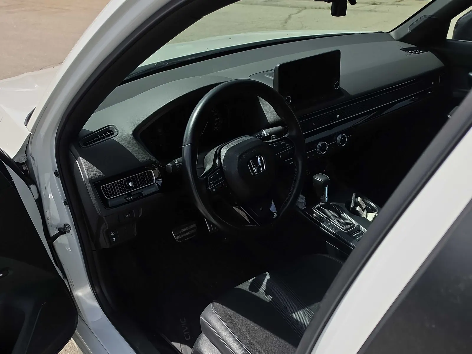Interior driver side