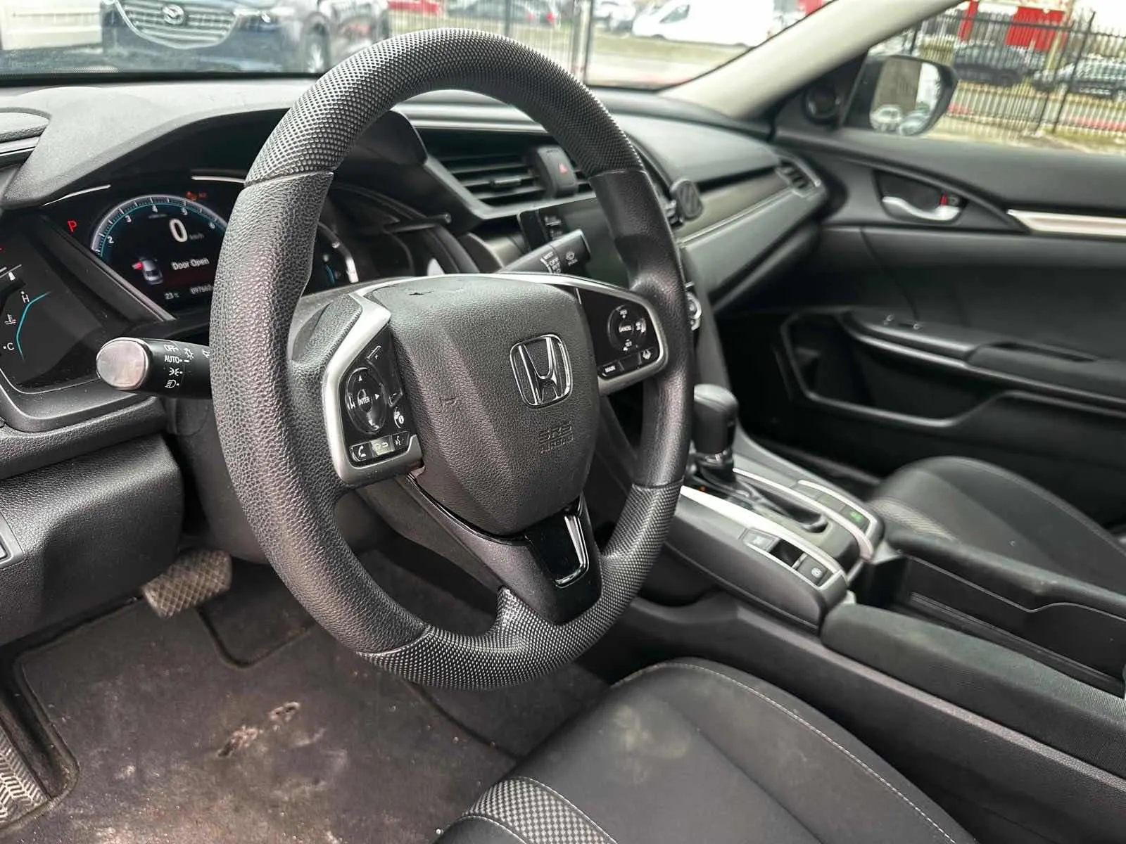 Interior driver side