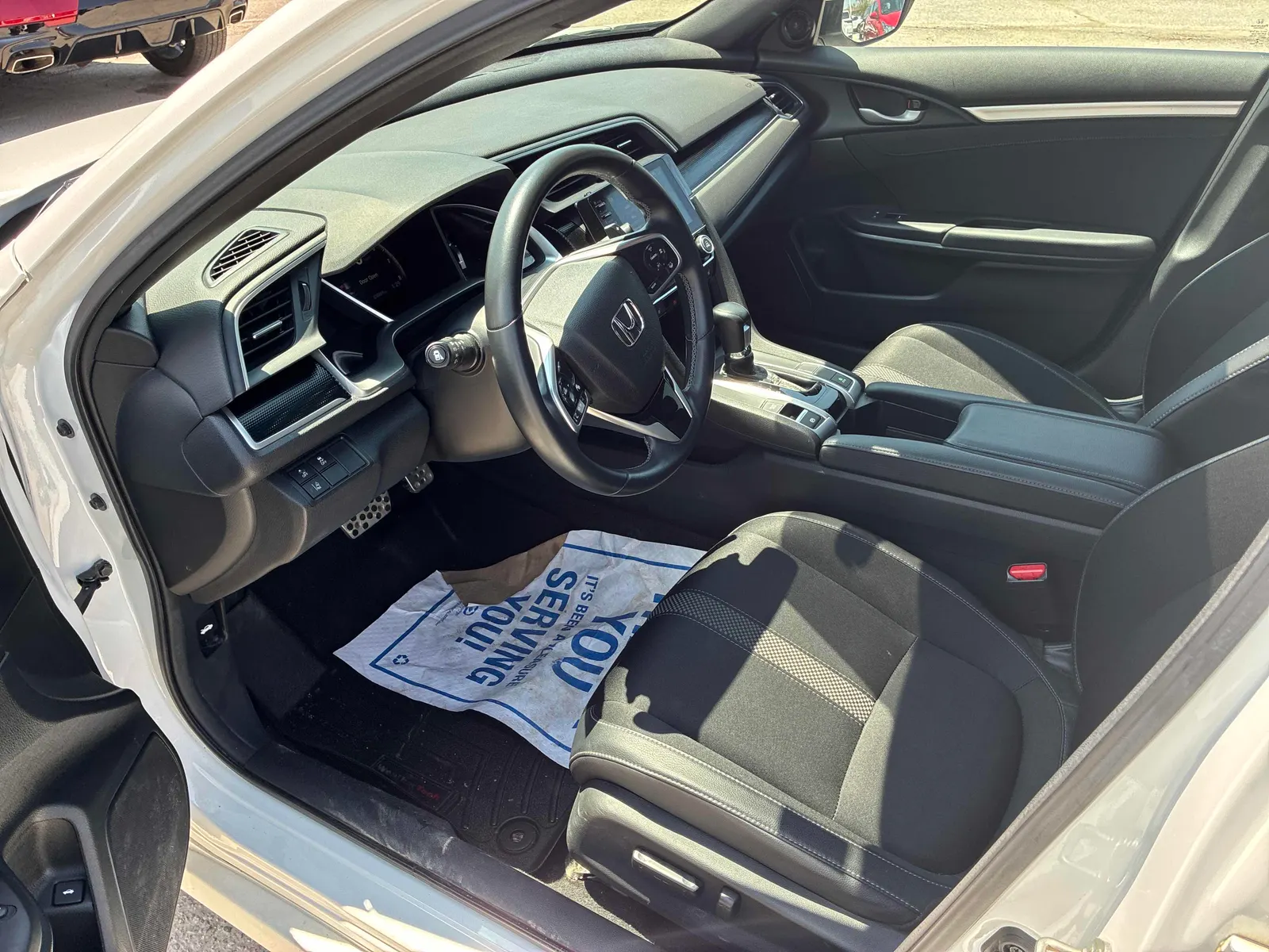 Interior driver side