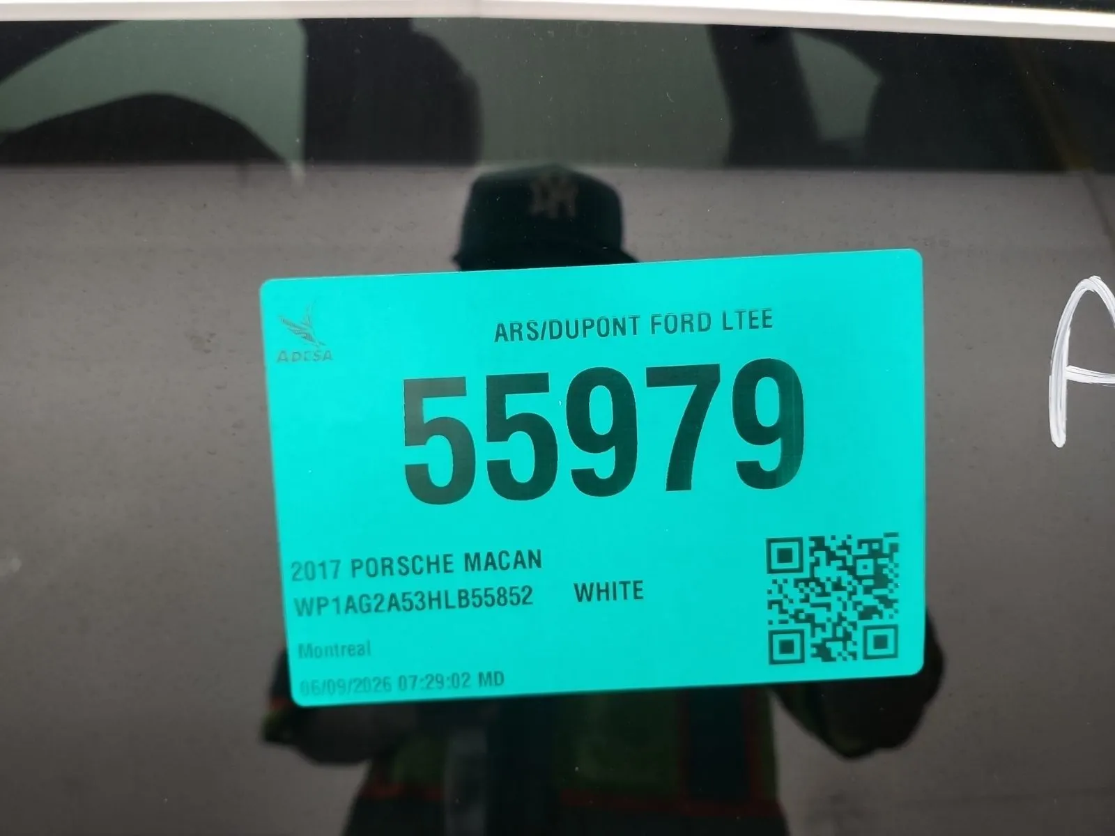 Inventory Label Photo