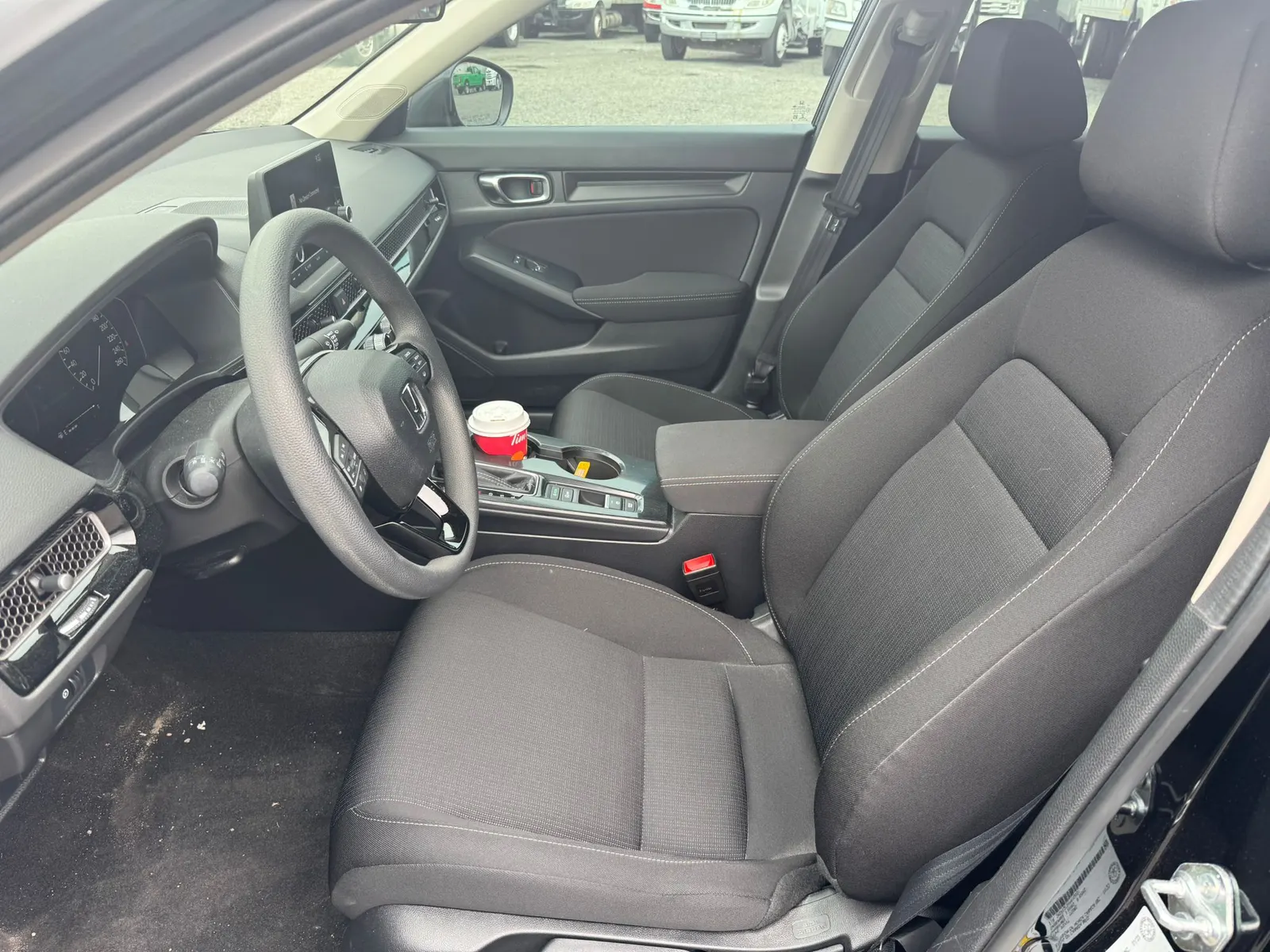 Interior driver side