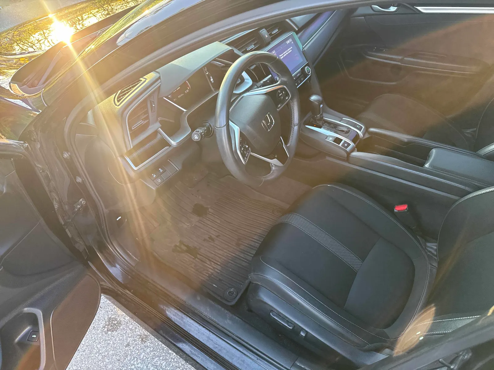 Interior driver side