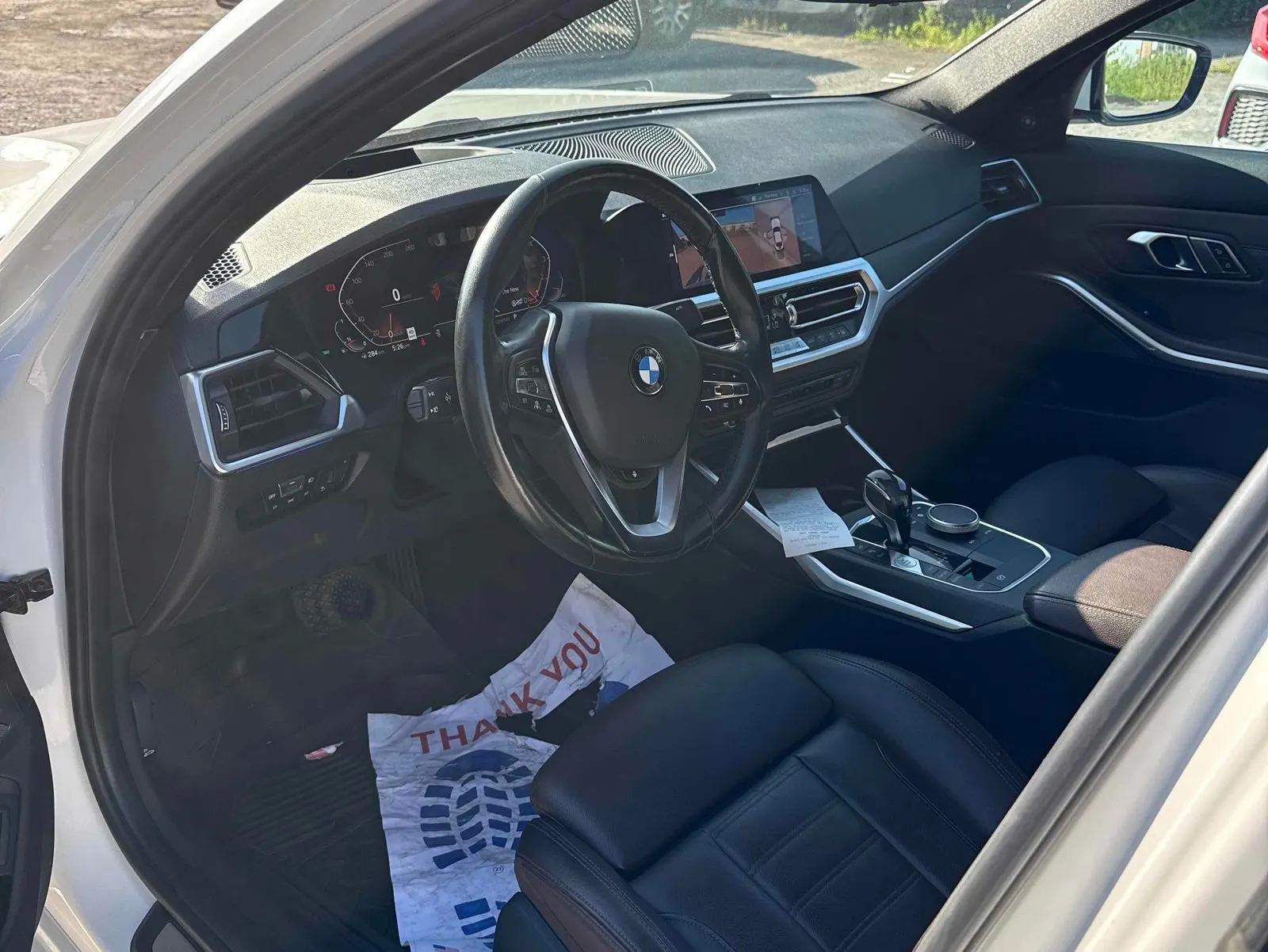 Interior driver side