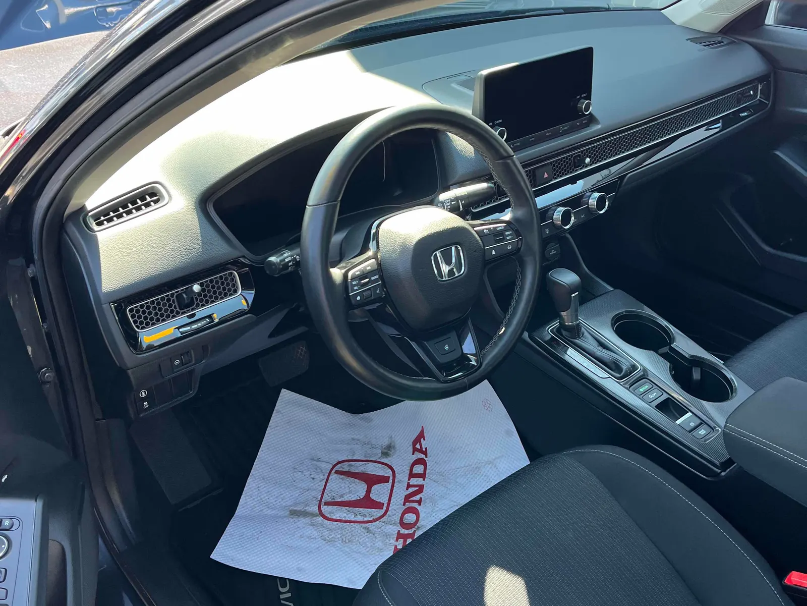 Interior driver side