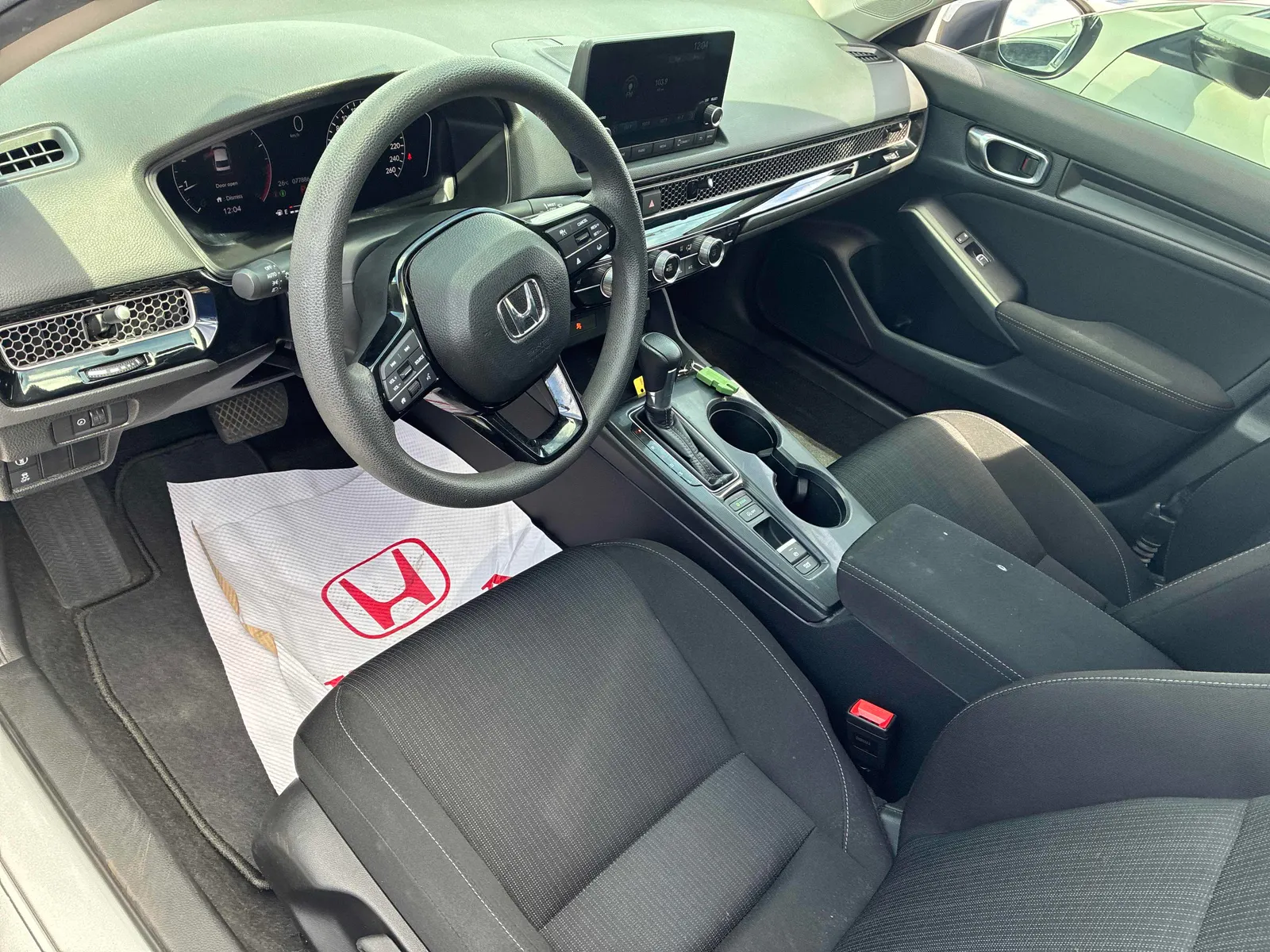 Interior driver side