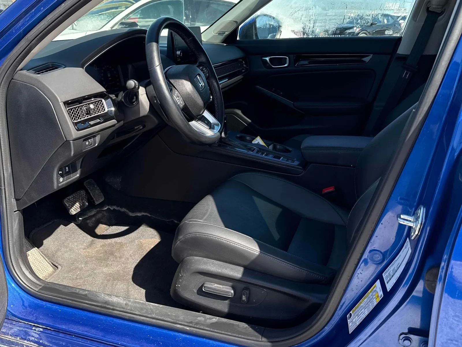 Interior driver side
