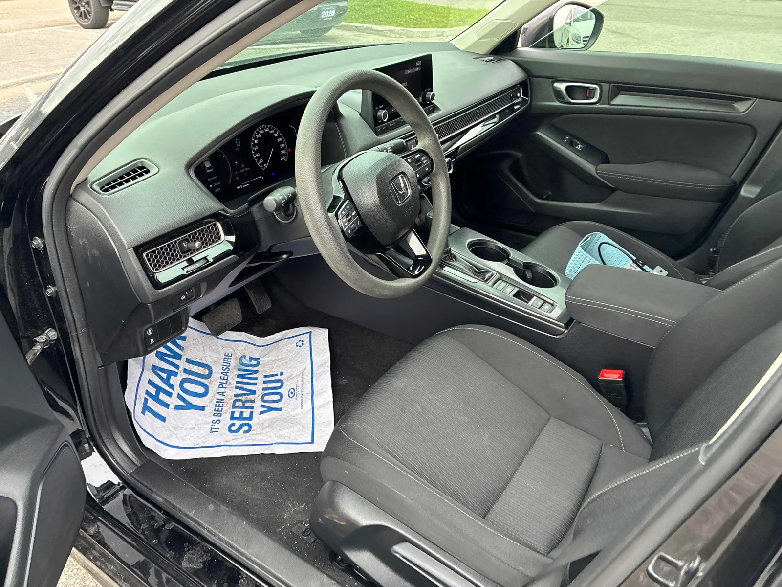 Interior driver side
