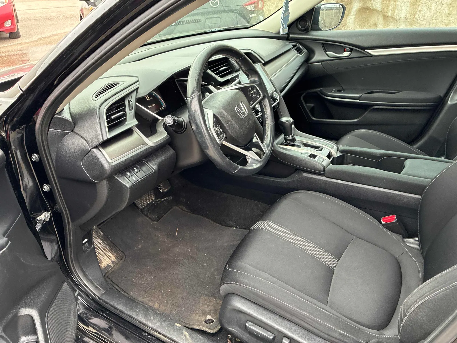 Interior driver side