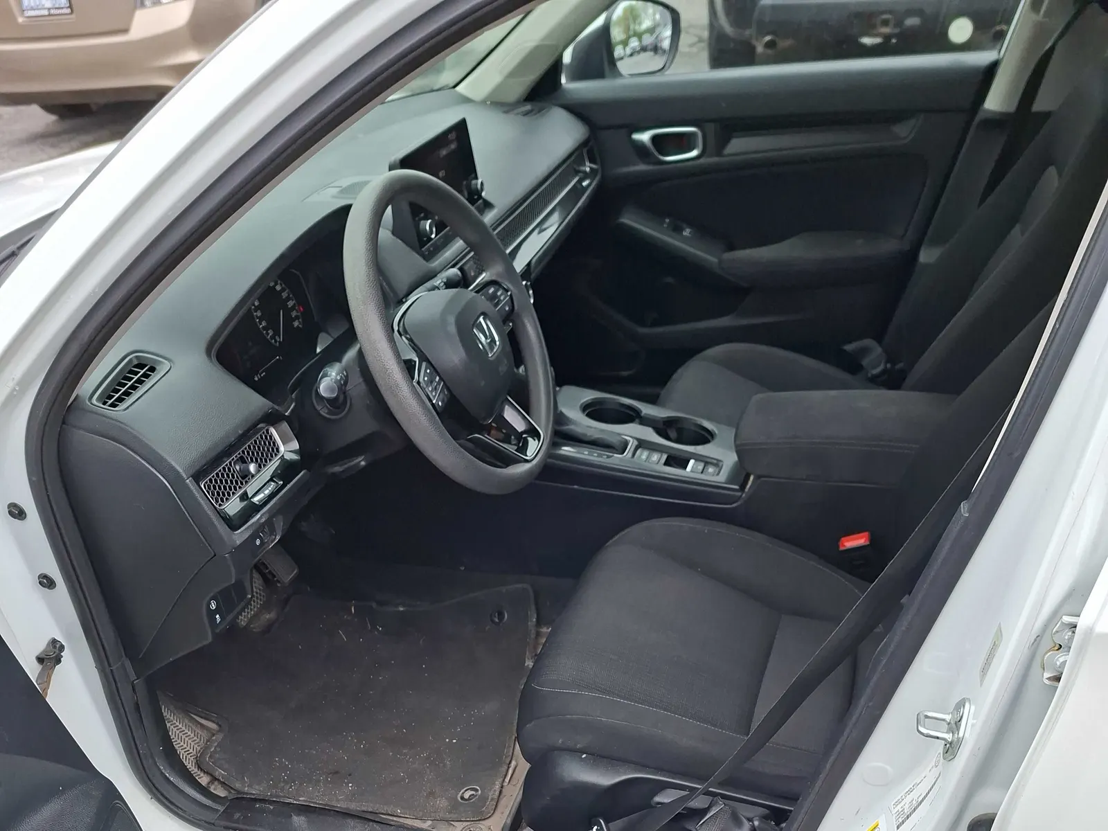 Interior driver side