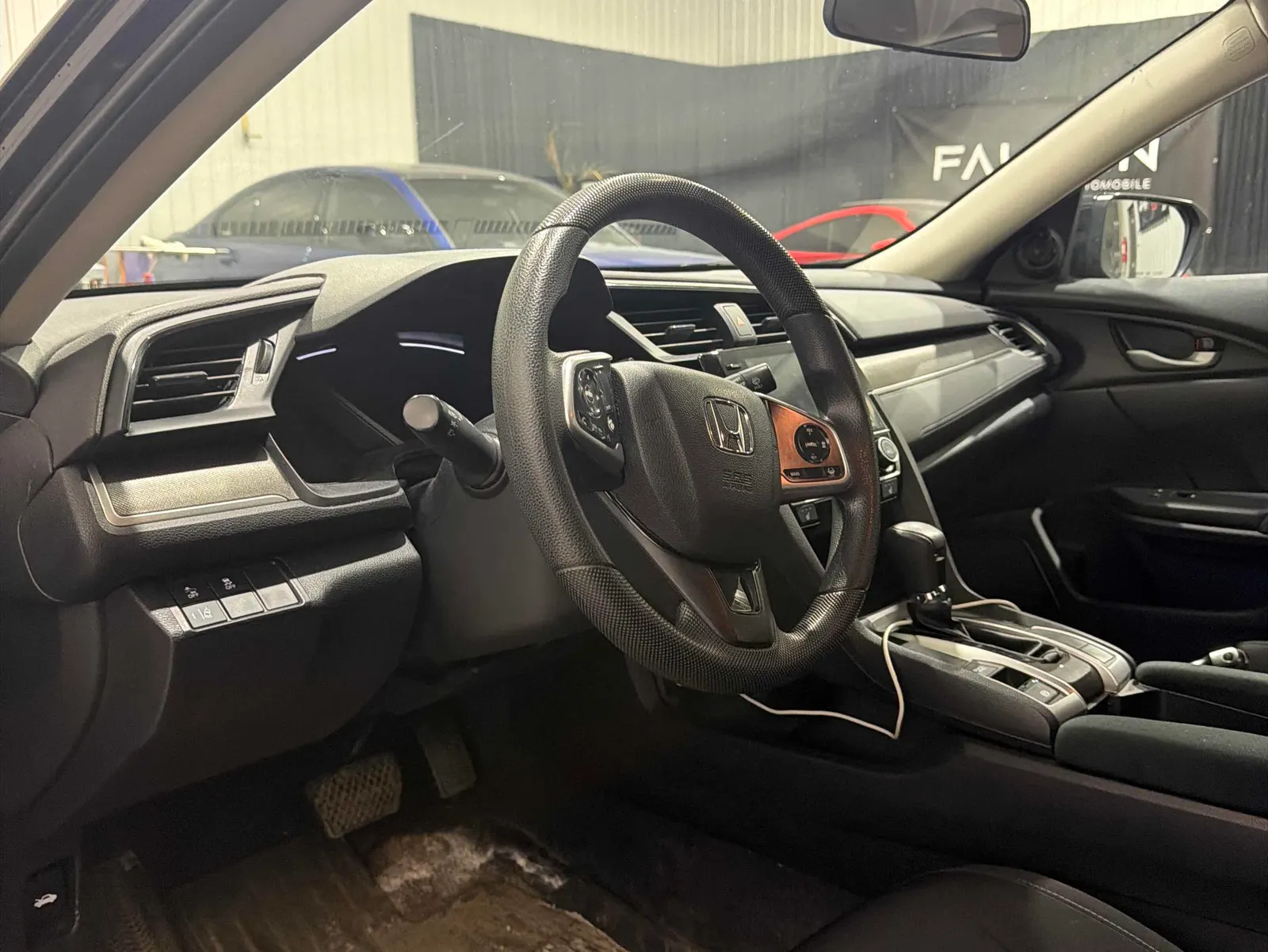 Interior driver side