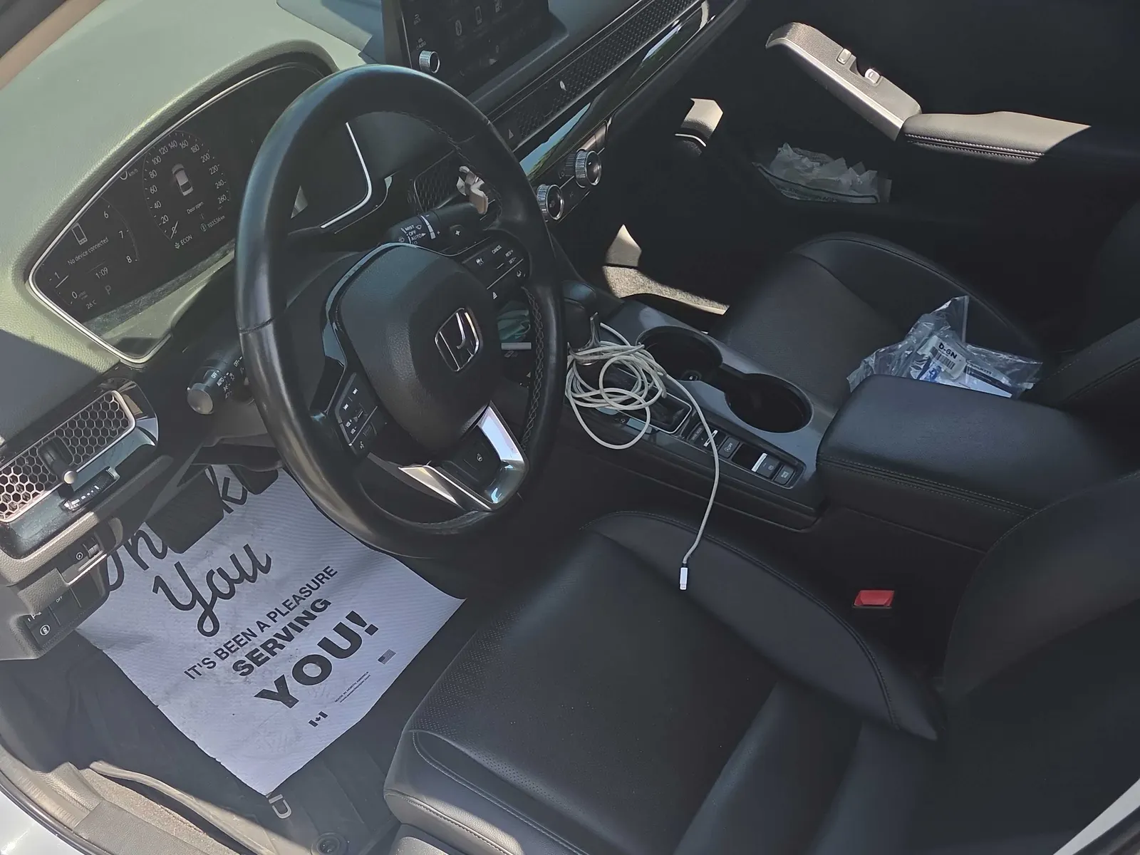 Interior driver side