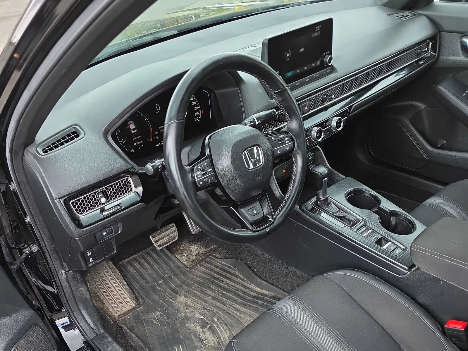 Interior driver side