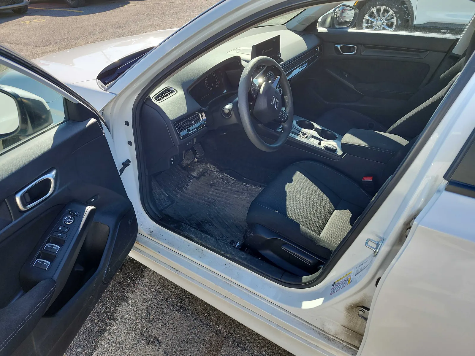 Interior driver side