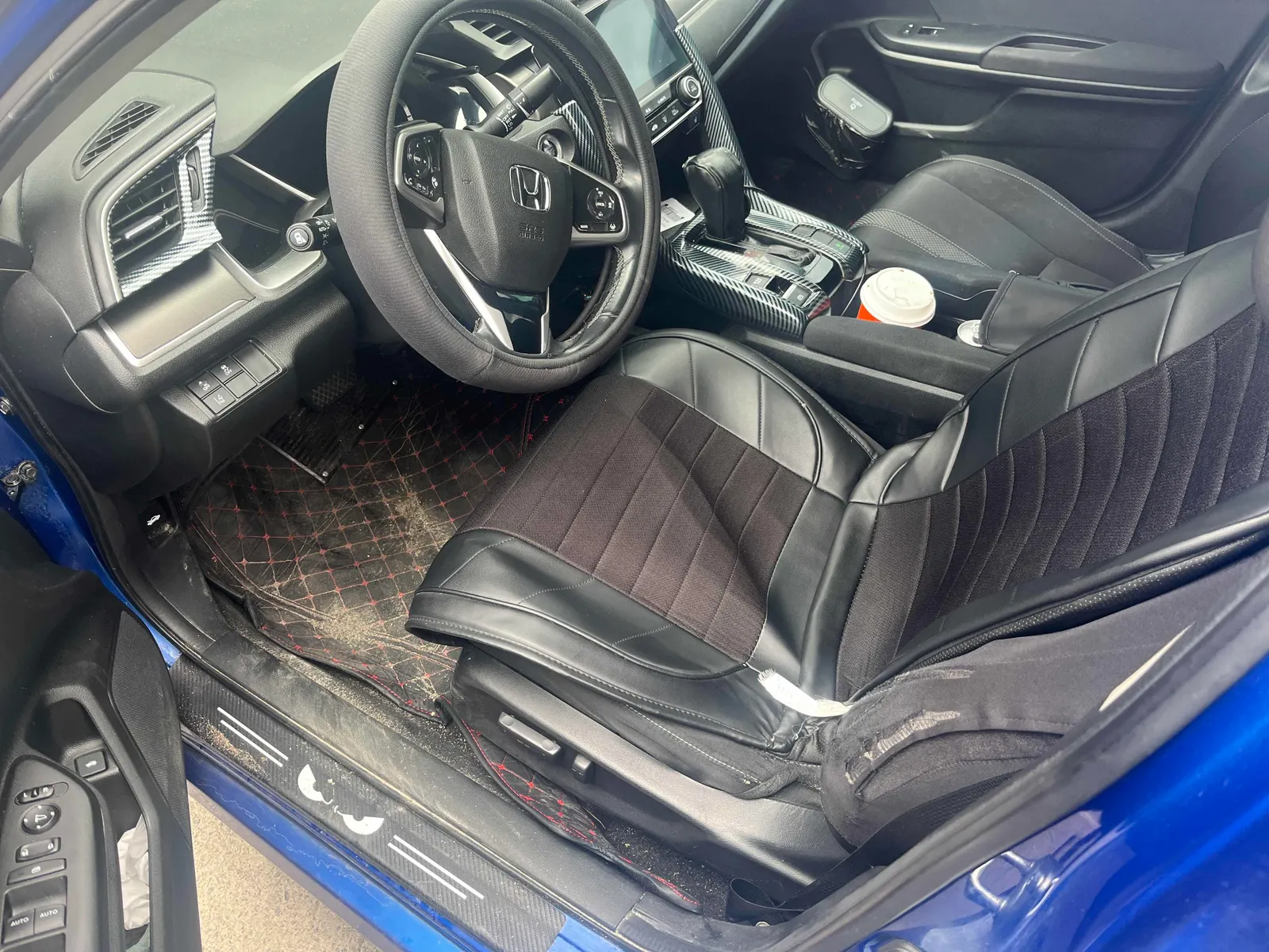 Interior driver side