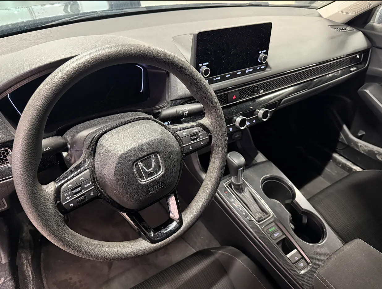 Interior driver side