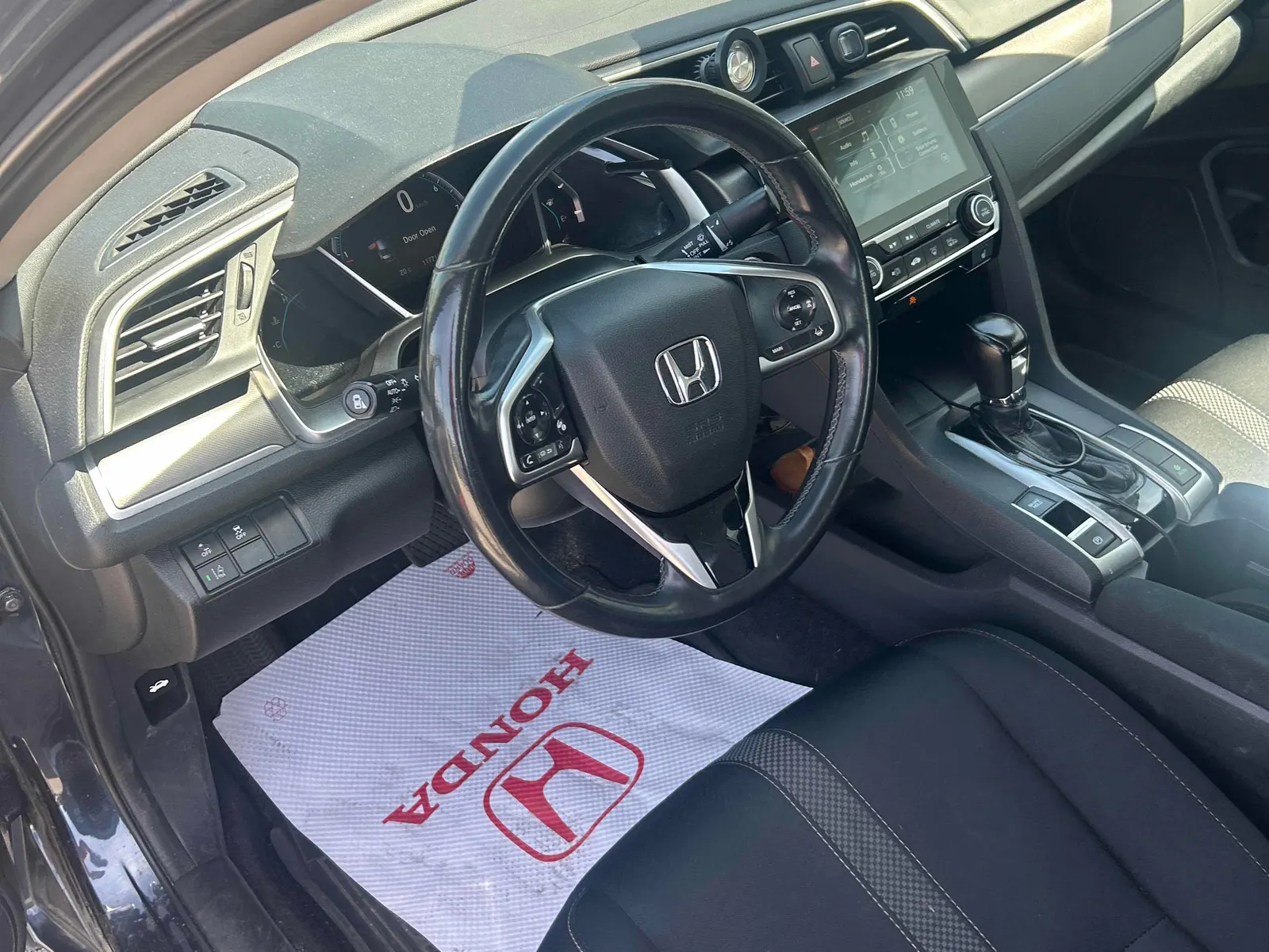Interior driver side