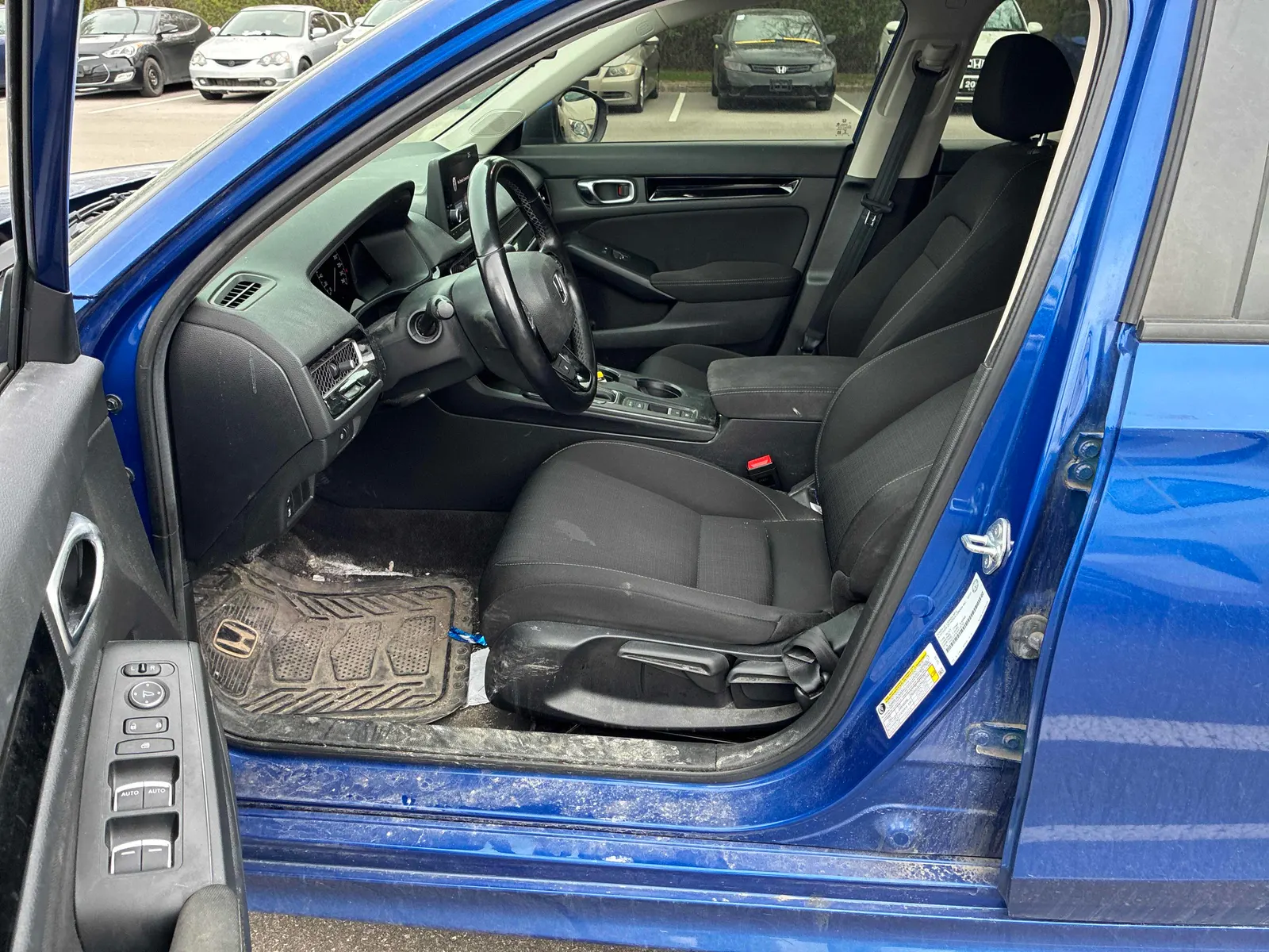 Interior driver side