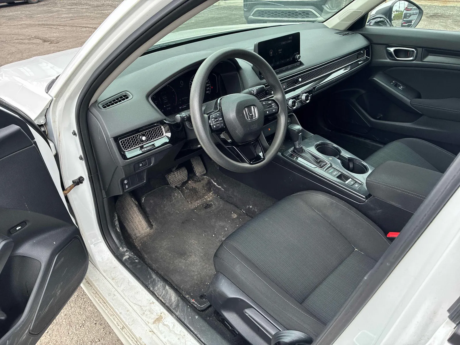 Interior driver side