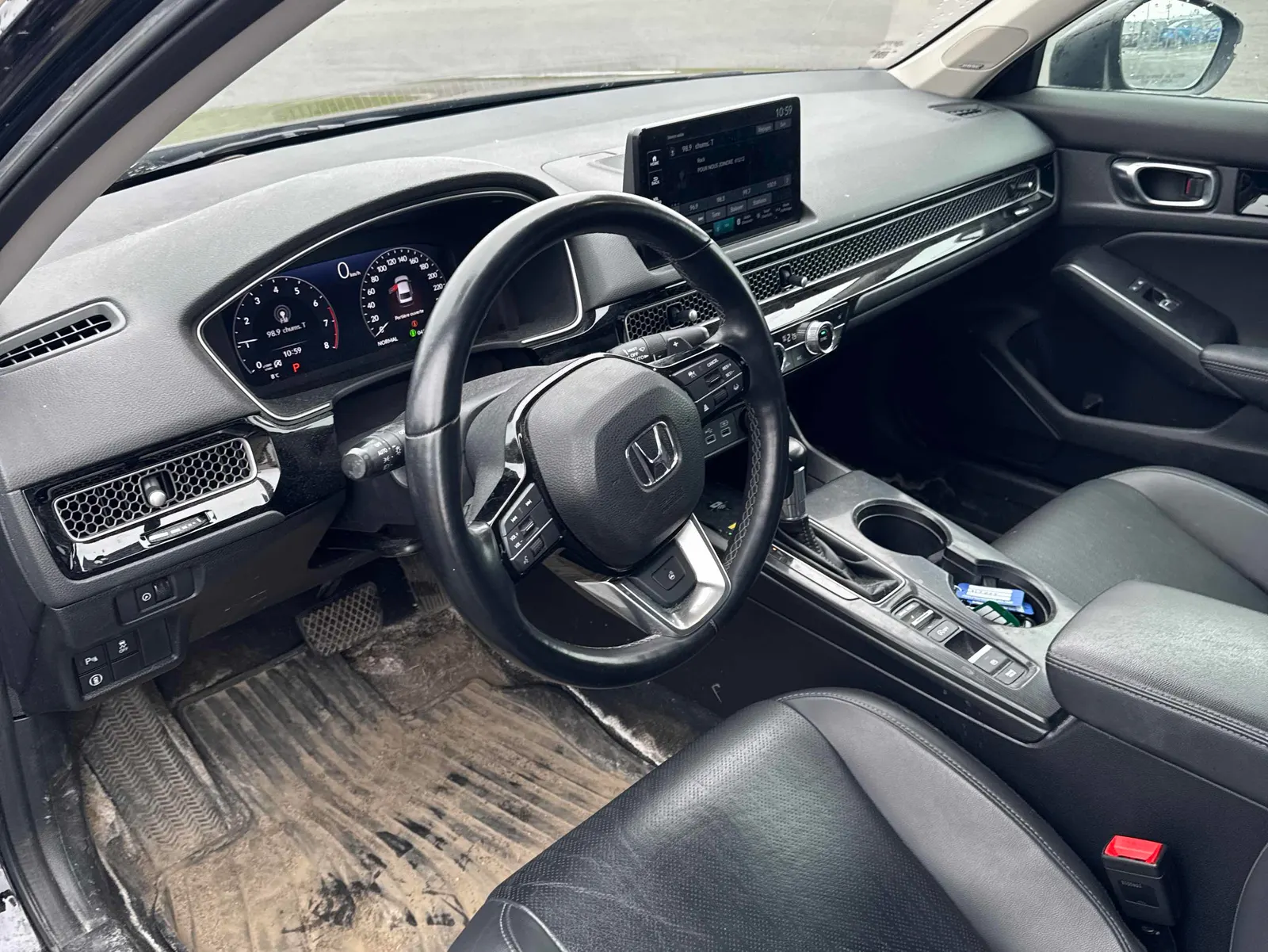 Interior driver side